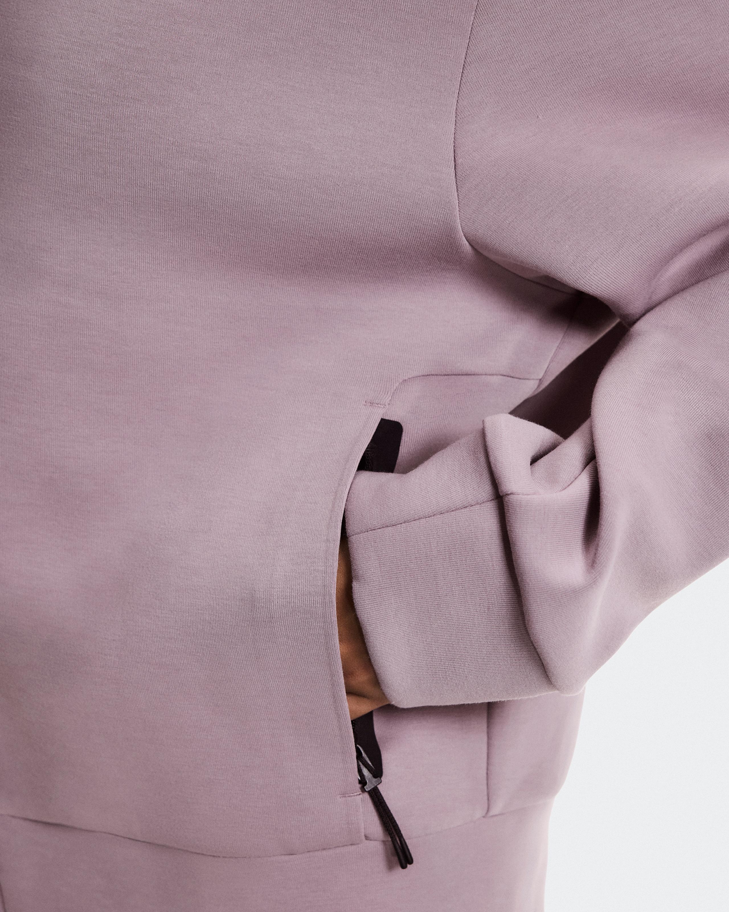 Женская худи On Focus Tech Zip Hoodie, Heron — фото 7