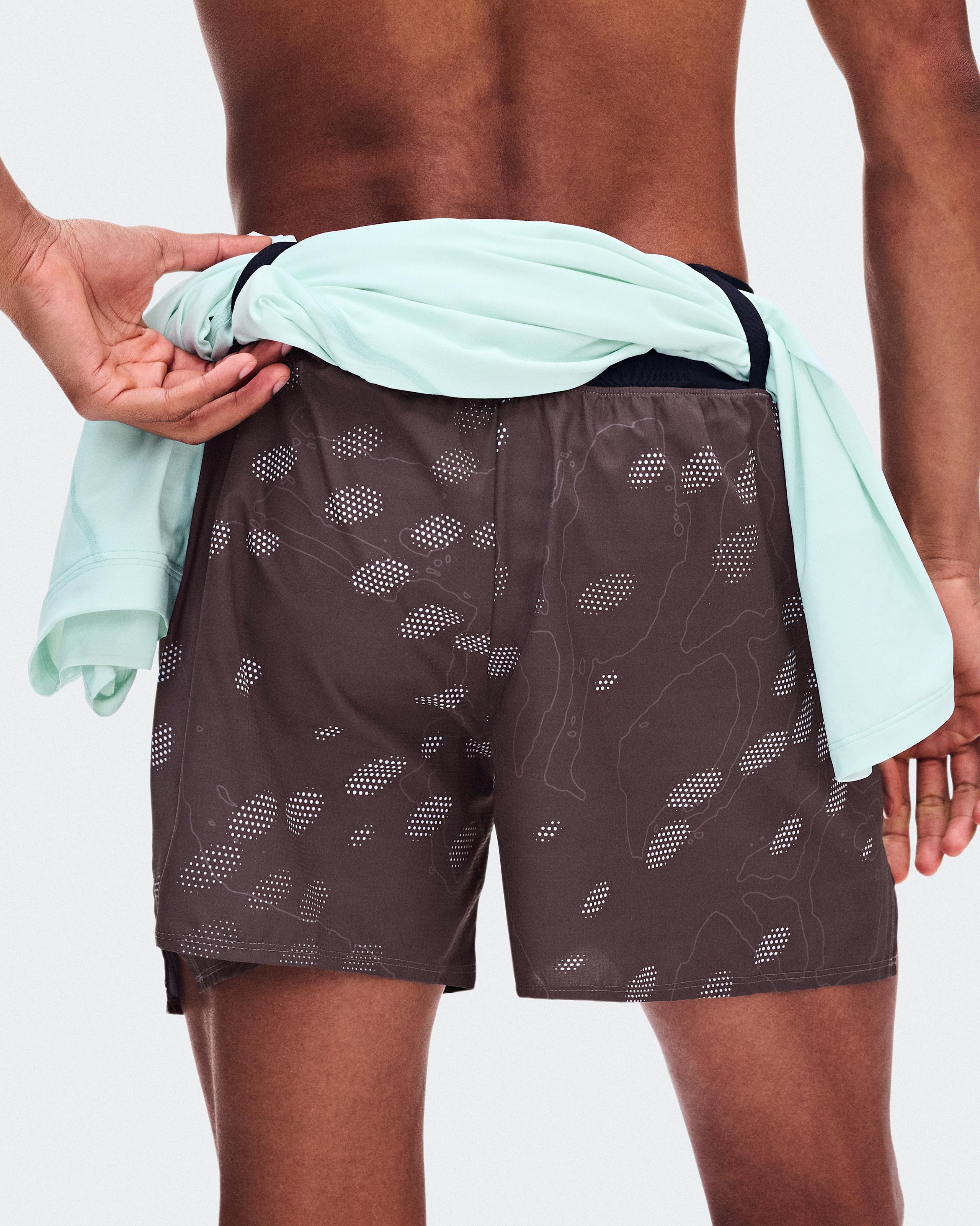 Мужские шорты Trail Shorts (шелковичный) — фото 7