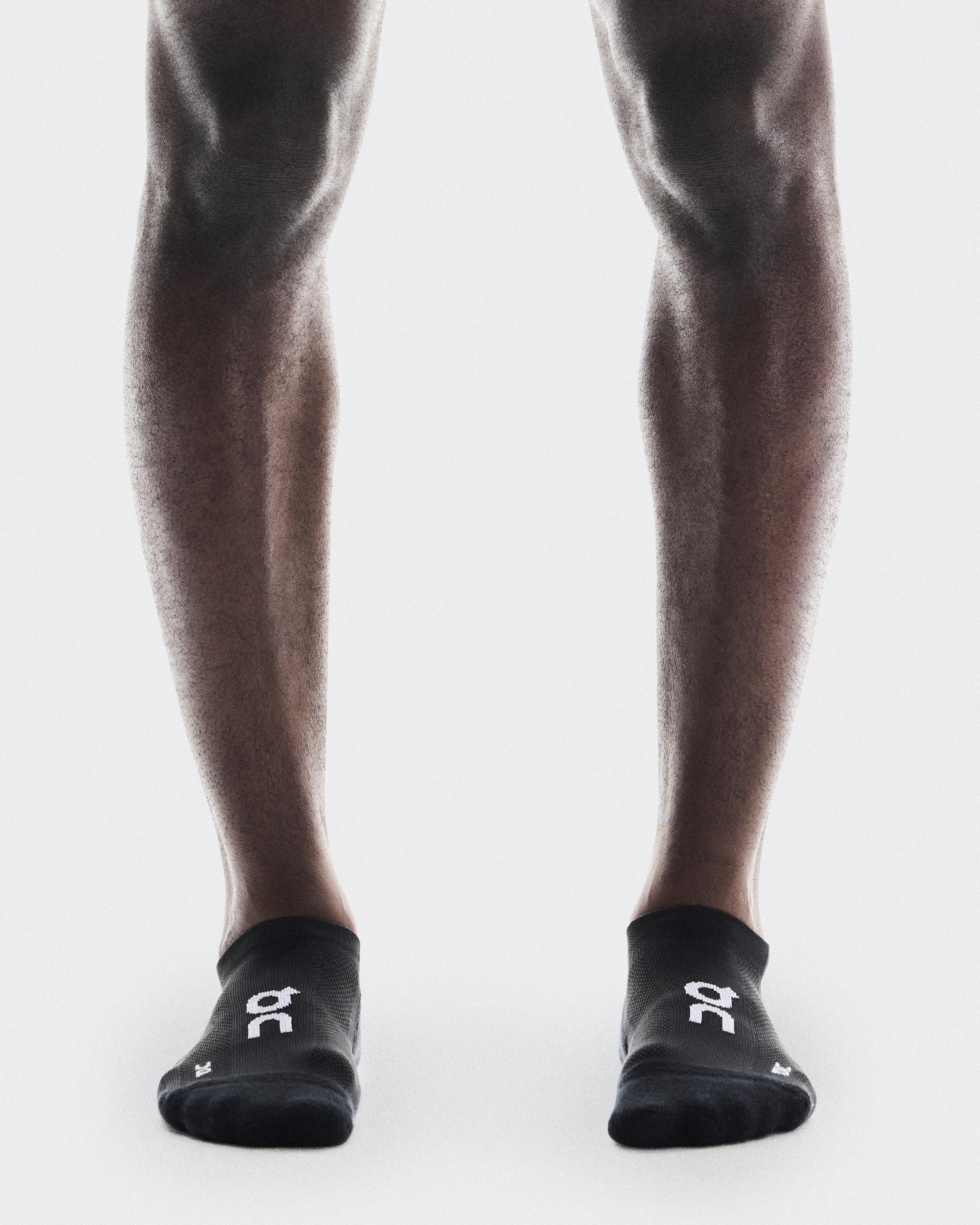 Core Run Sock Low 2P Black