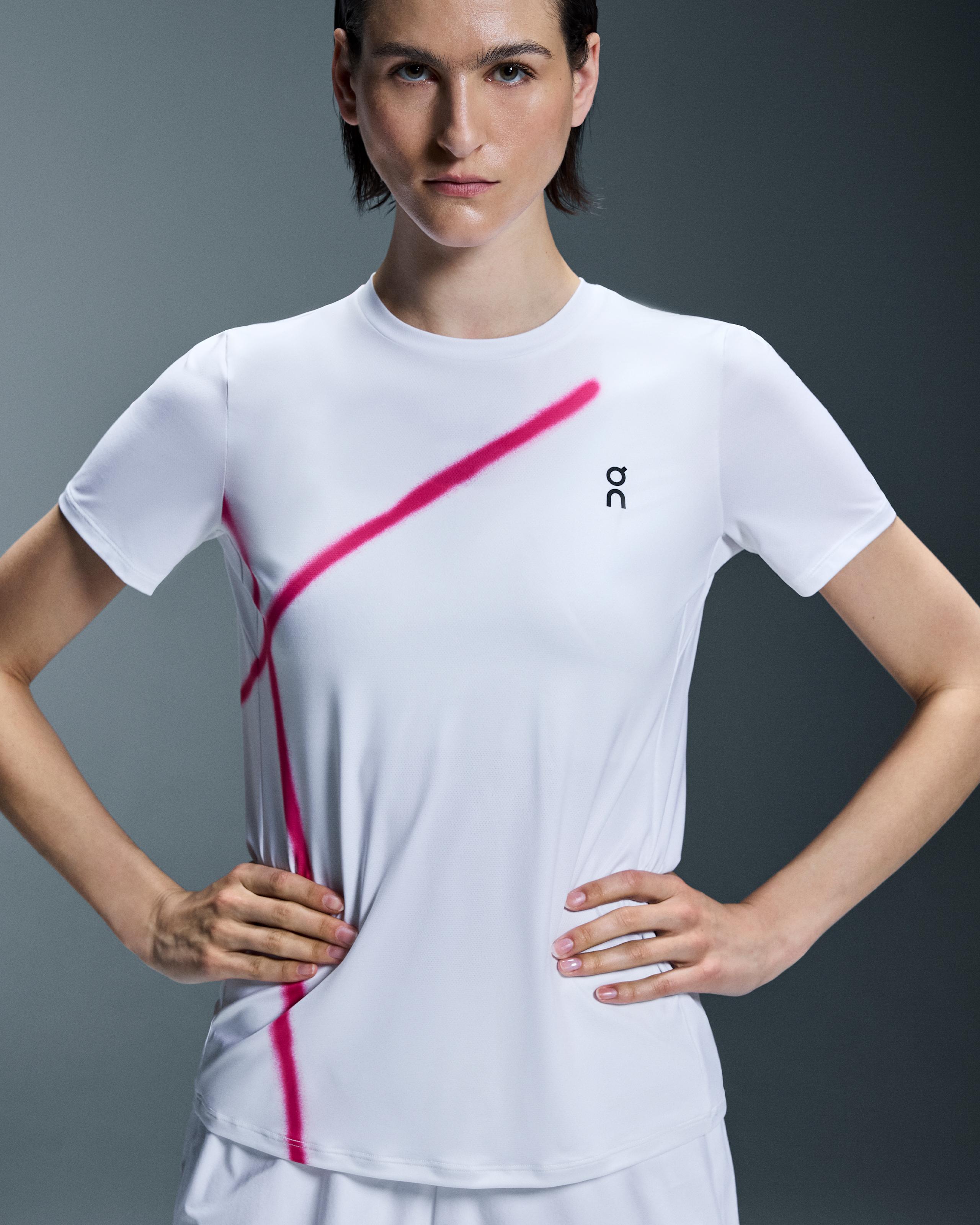 Женская футболка On Court-T, White — фото 5