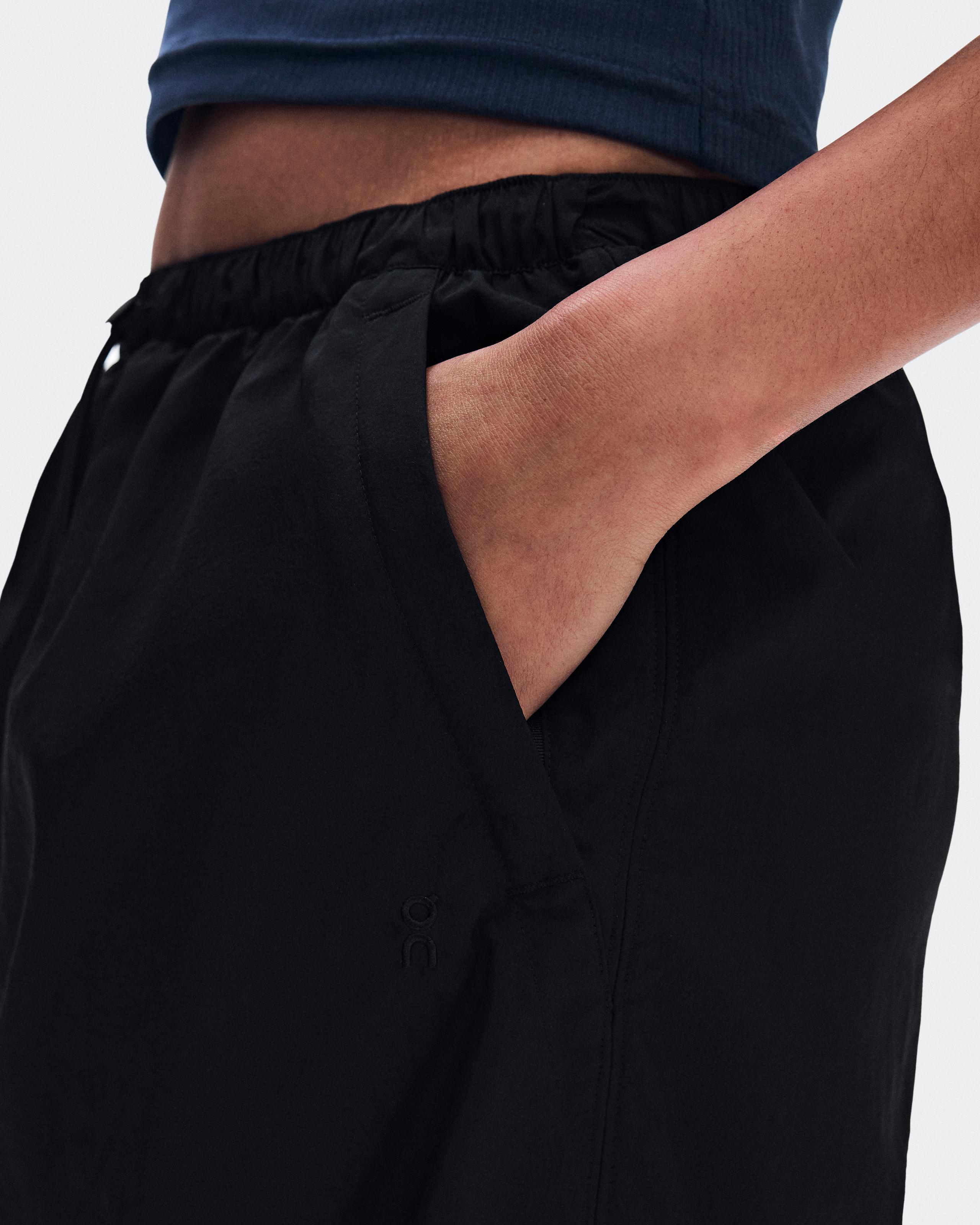 Юбка On Drawstring Midi Skirt, Black — фото 7