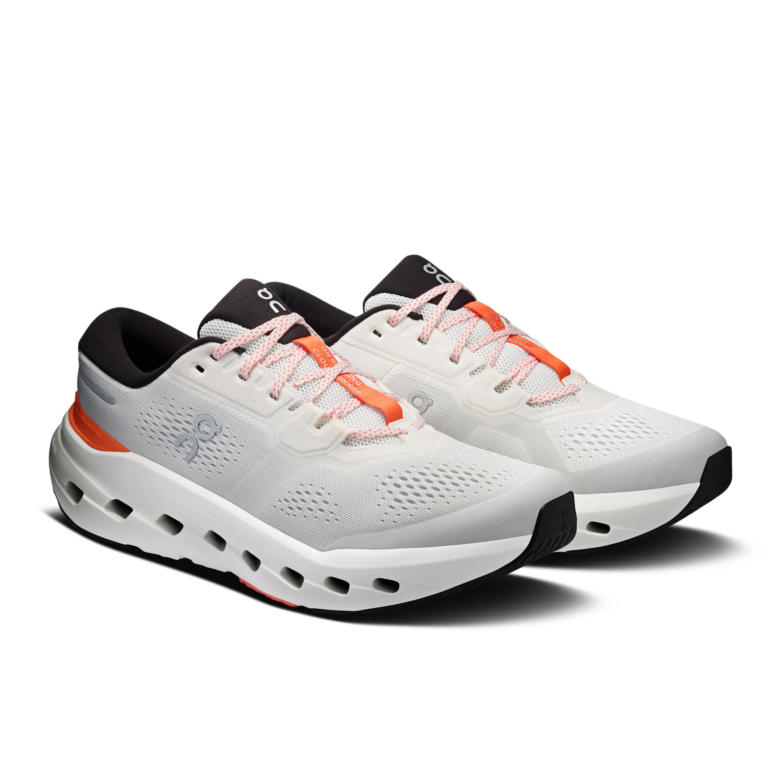 Мужские кроссовки On Cloudrunner 3, Ivory / Flame — фото 6