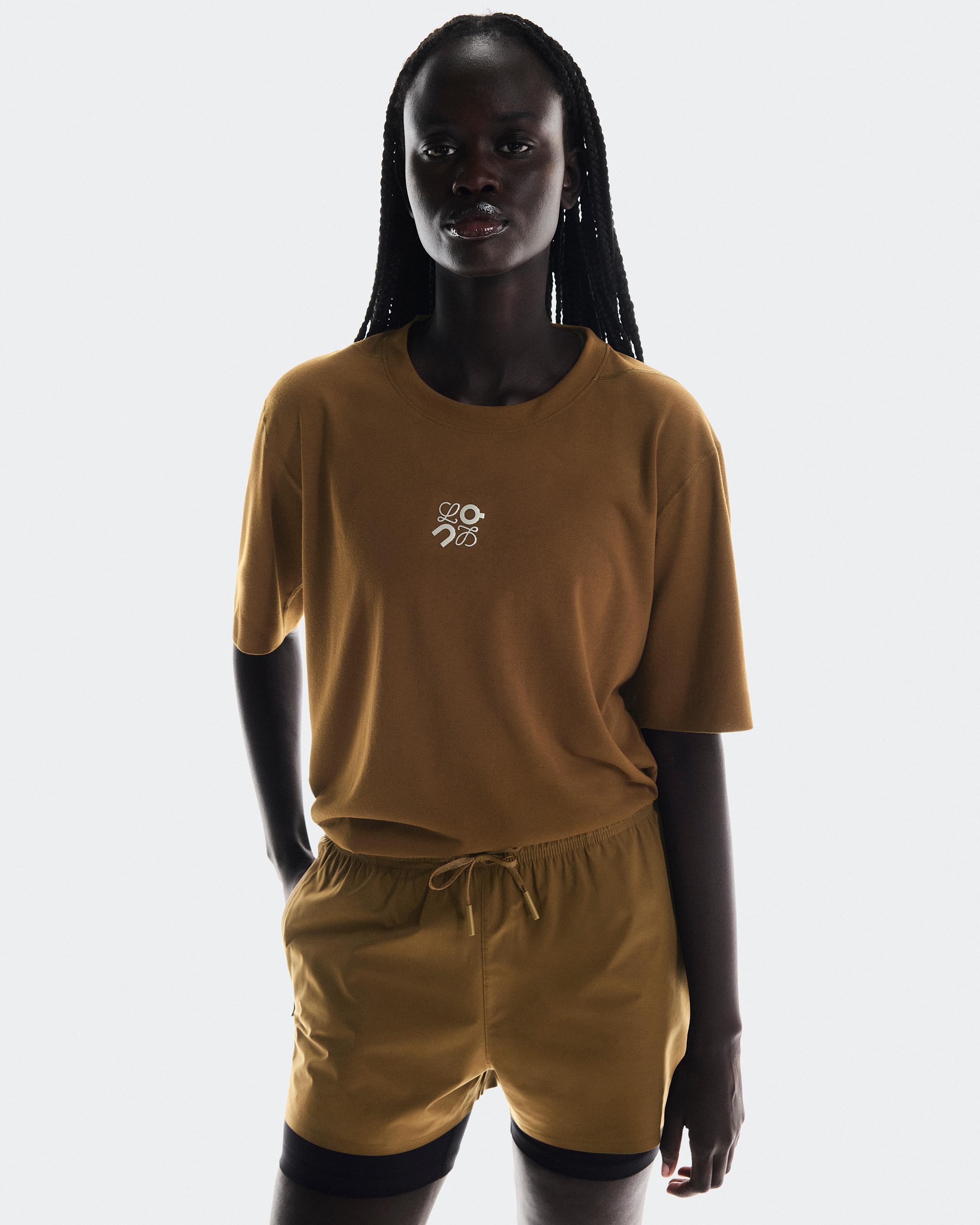 Футболка On Active T-Shirt LOEWE, Toffee — фото 3