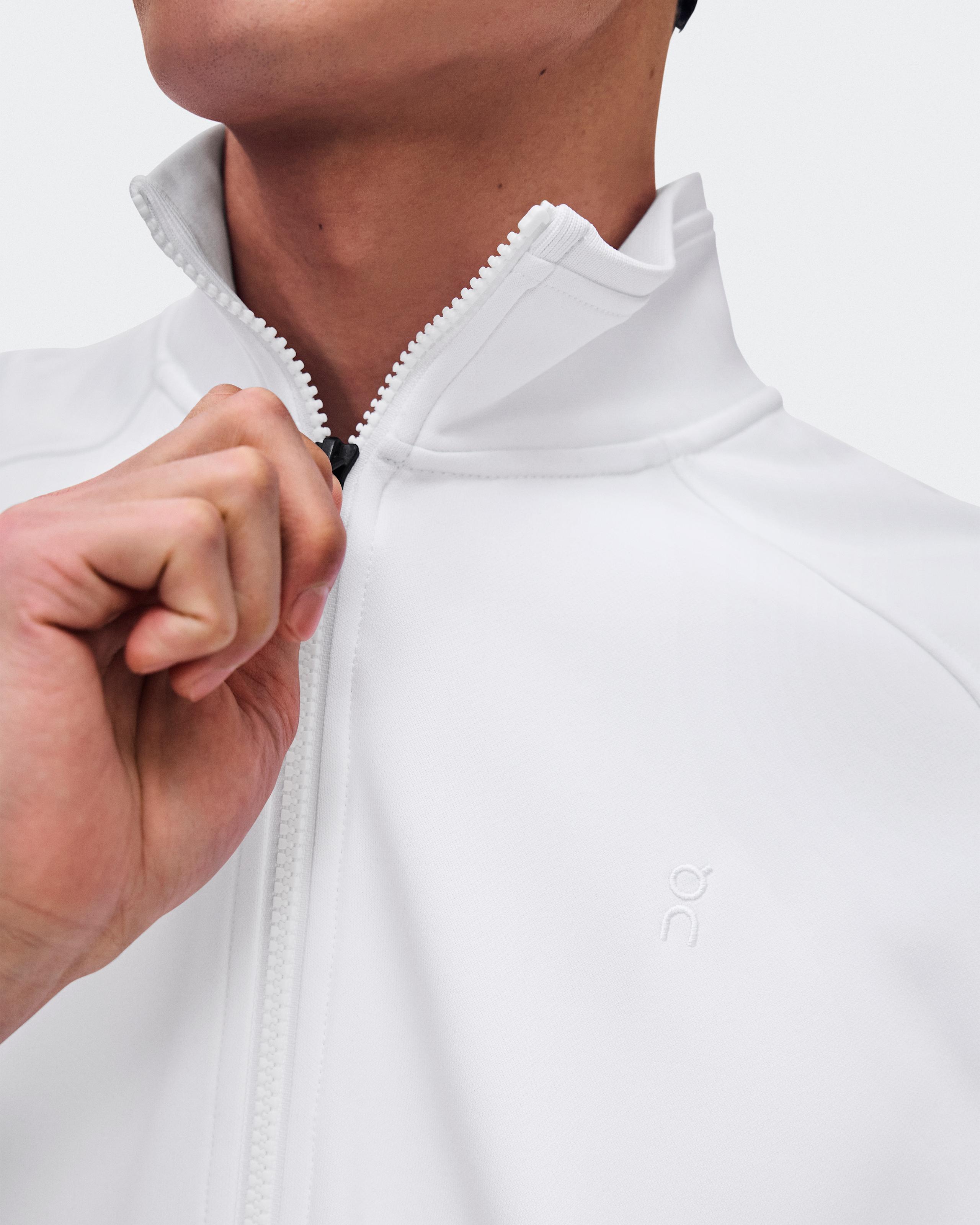 Мужская куртка On Courtside Full Zip LDN, White — фото 4
