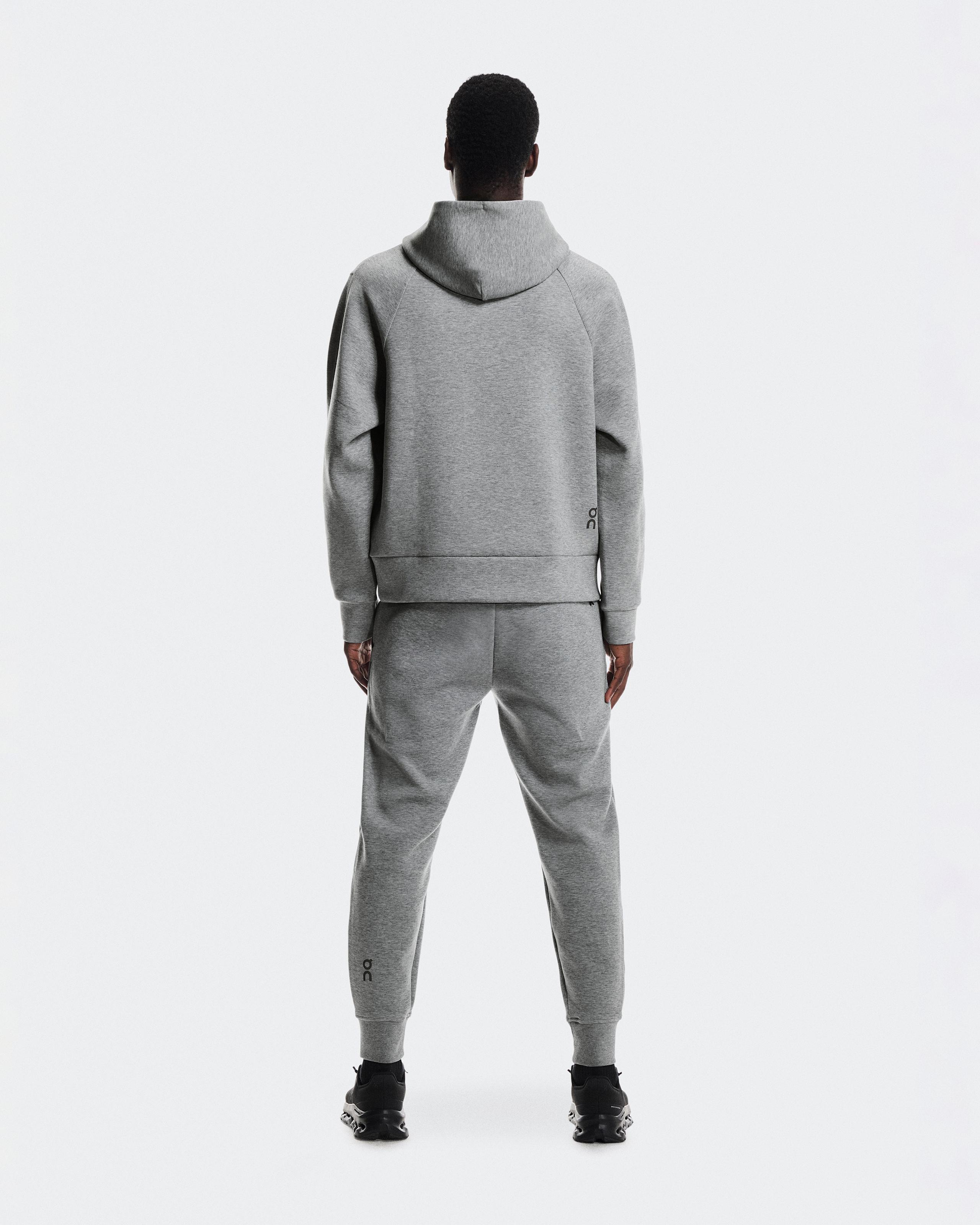 Мужское худи On Focus Tech Hoodie, Basalt — фото 2
