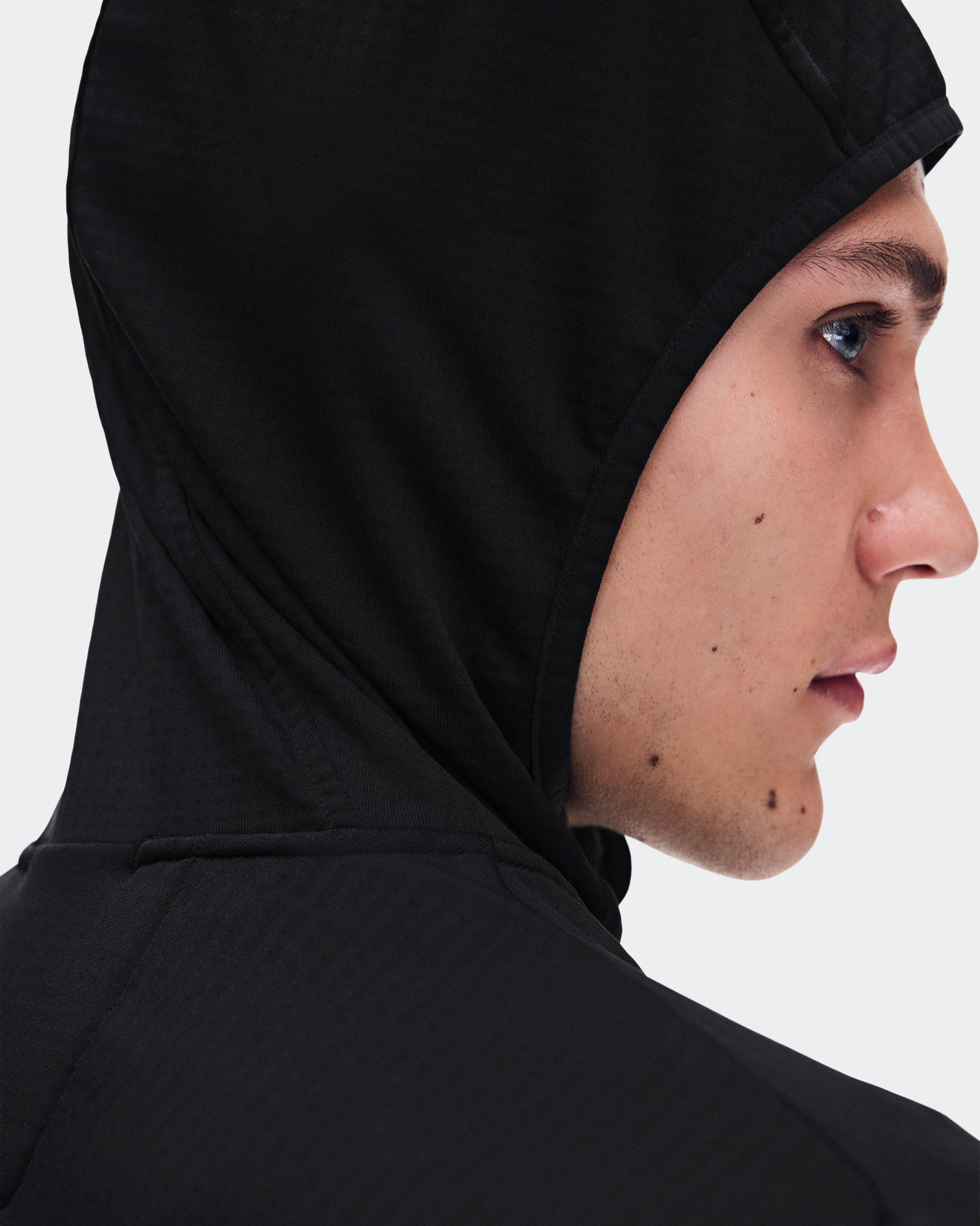 Мужское беговое худи On Climate Zip Hoodie, Black — фото 7