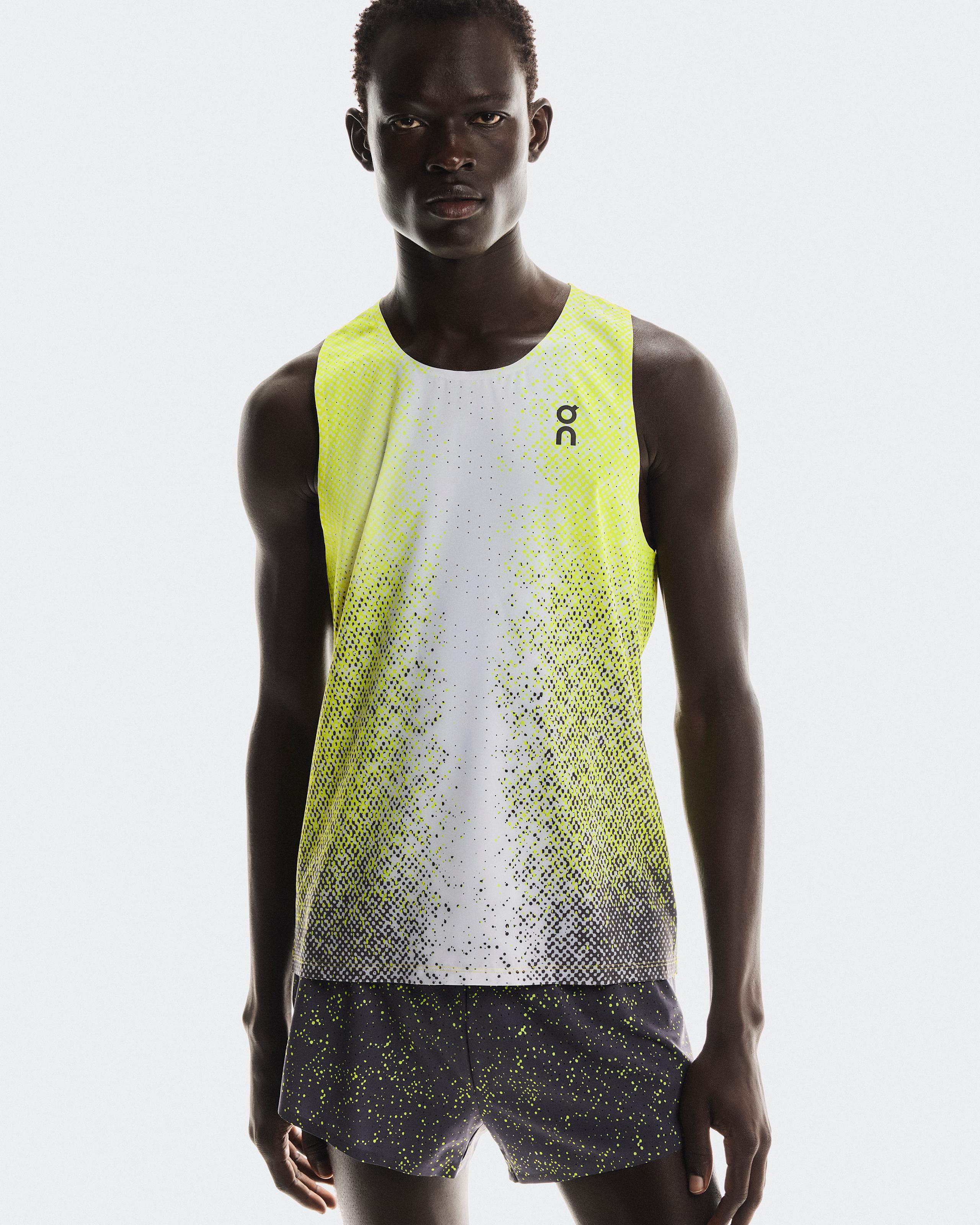 Мужская майка On Race Singlet, Lime — фото 3