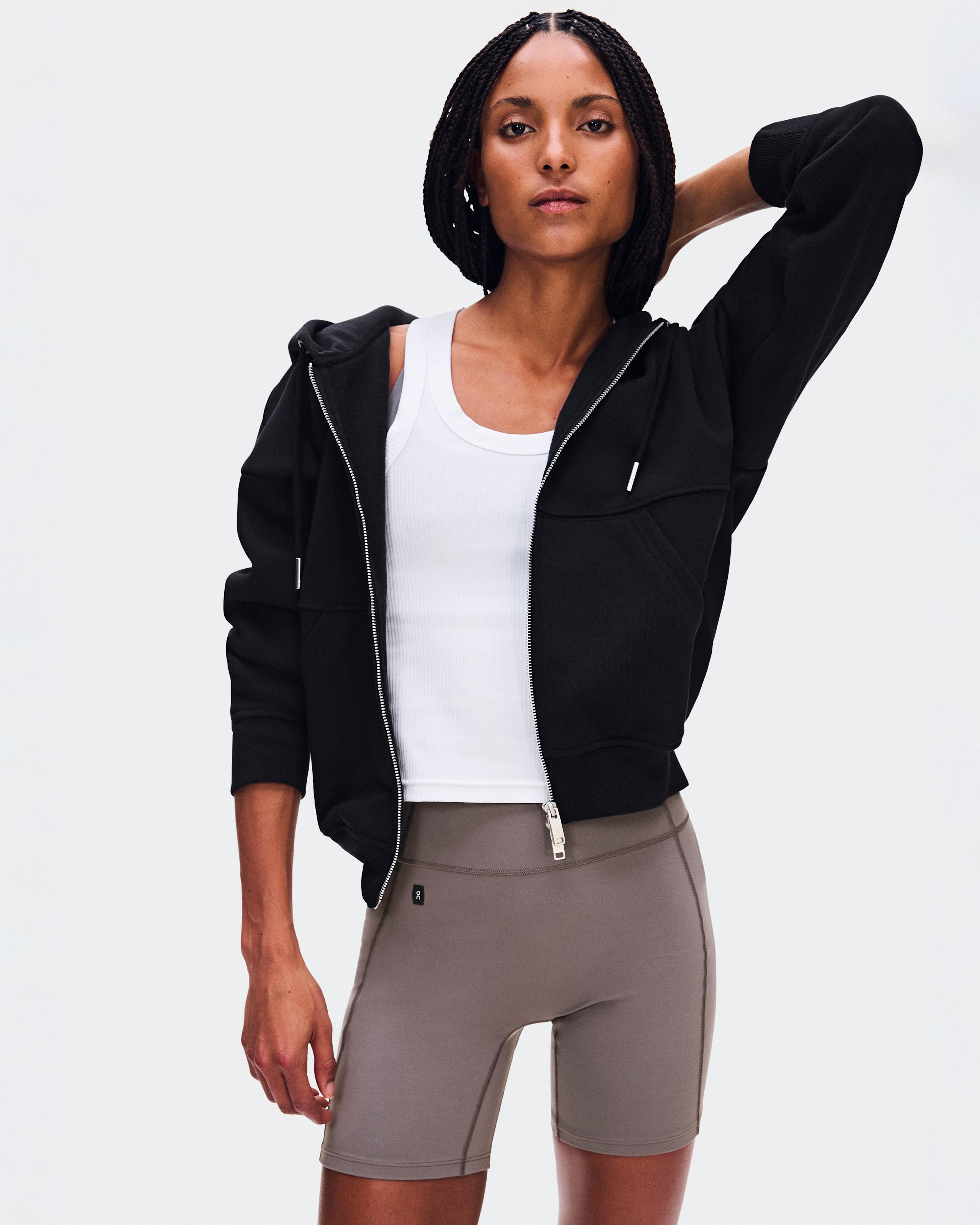 Club Collective Full Zip Hoodie Black