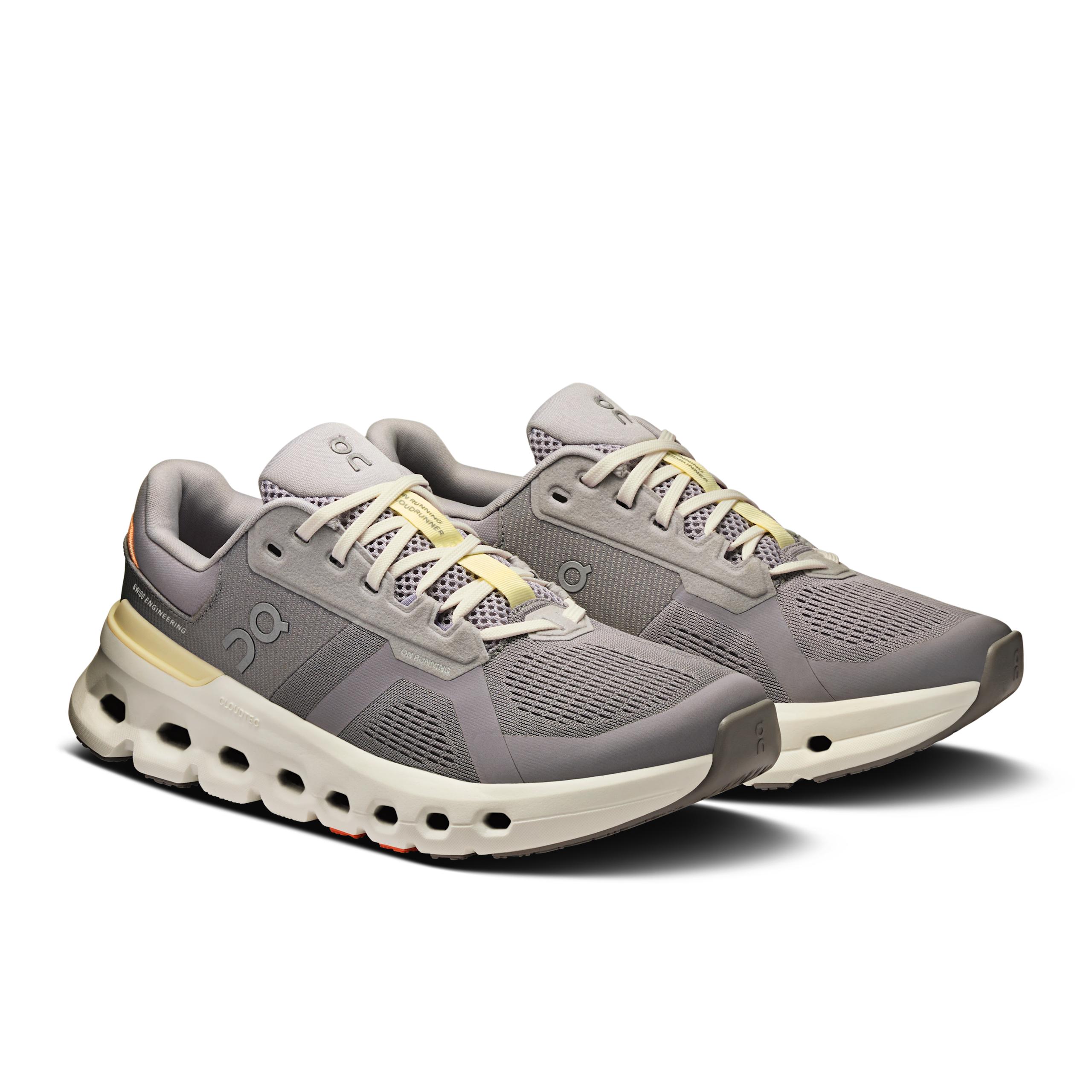 Кроссовки On Cloudrunner 2 женские, сиреневые с молочным — фото 6