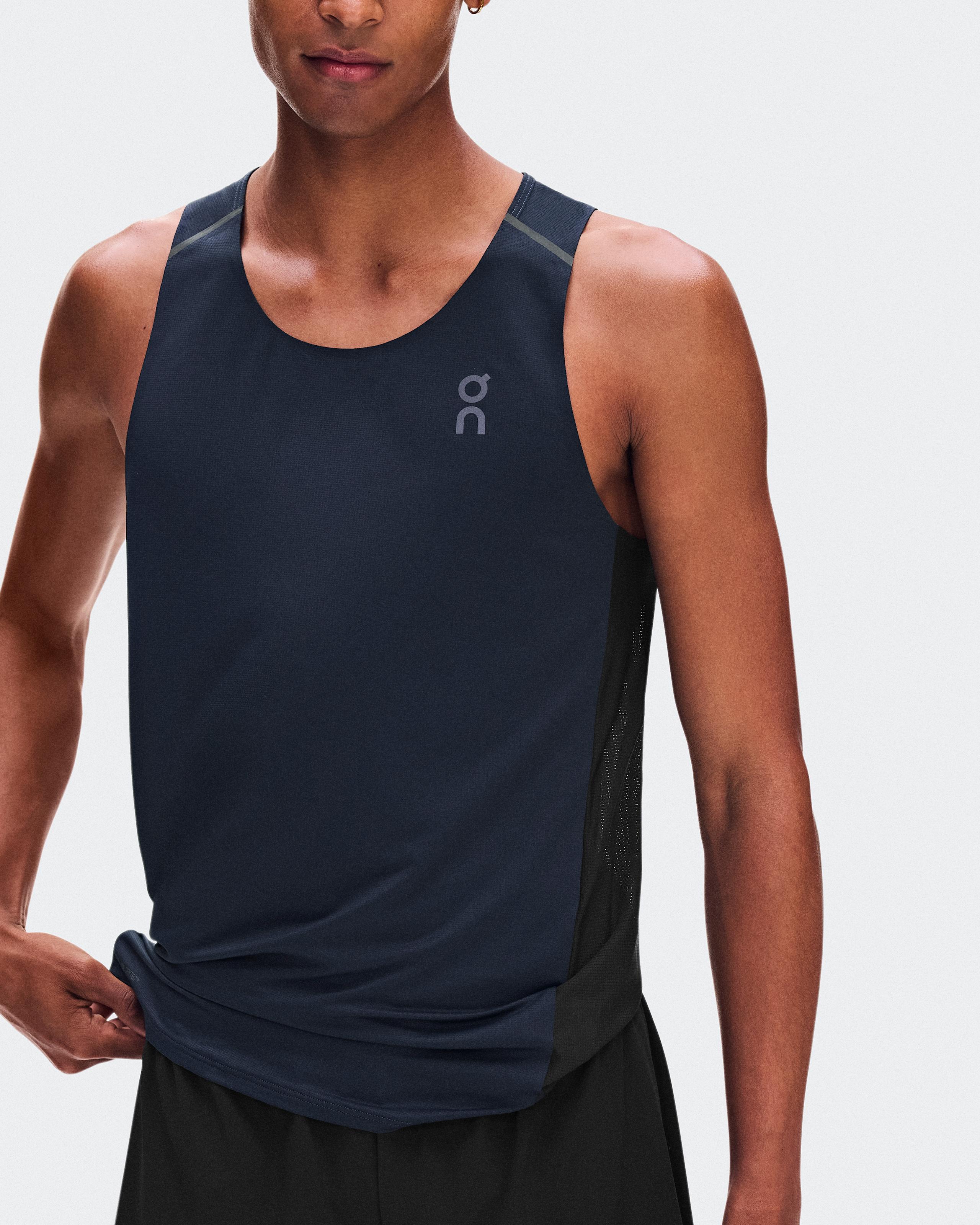 Мужская майка On Performance Tank Navy / Black — фото 2