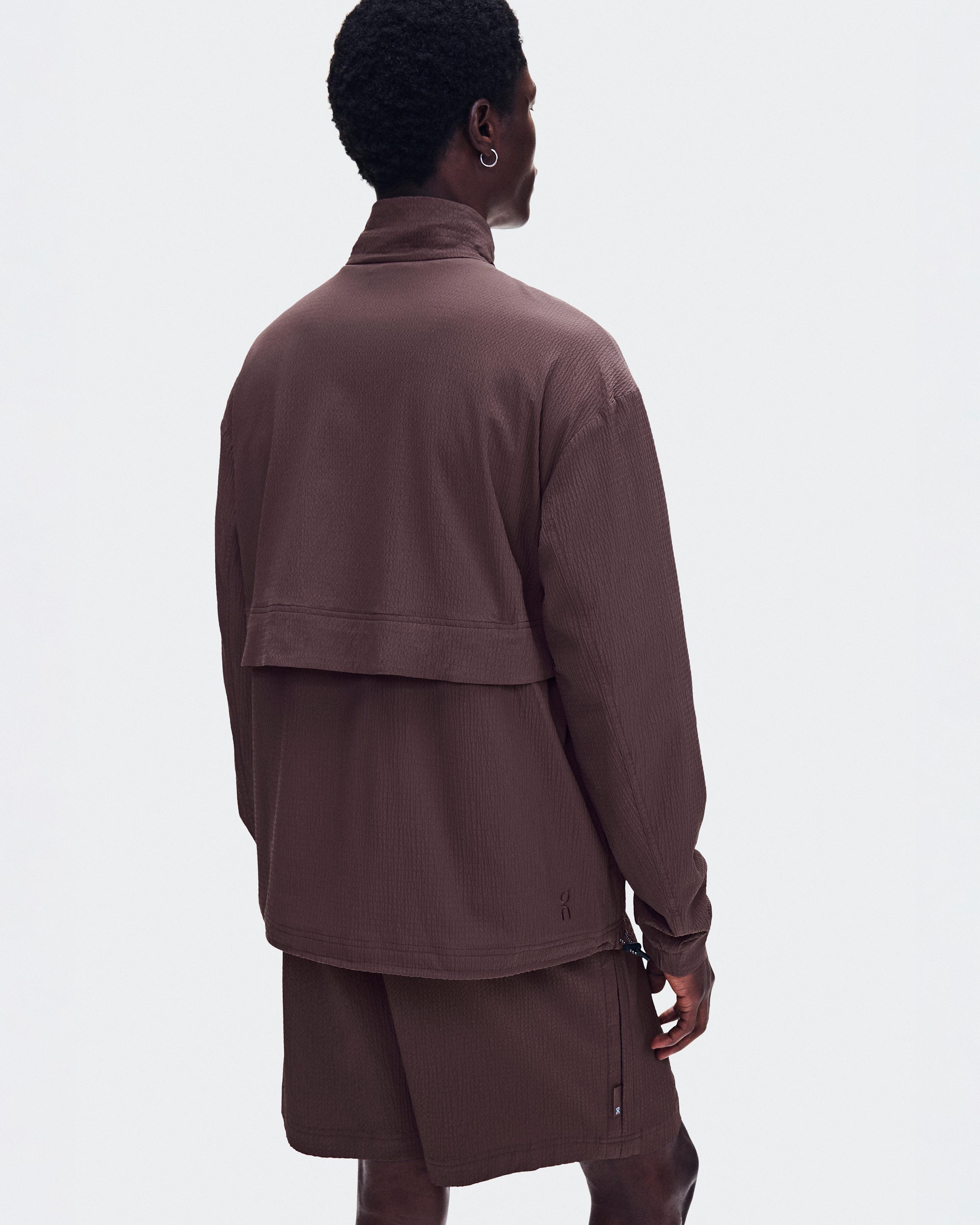 Мужская куртка On Courtside 1/2 Zip Eaze, Mulberry — фото 6