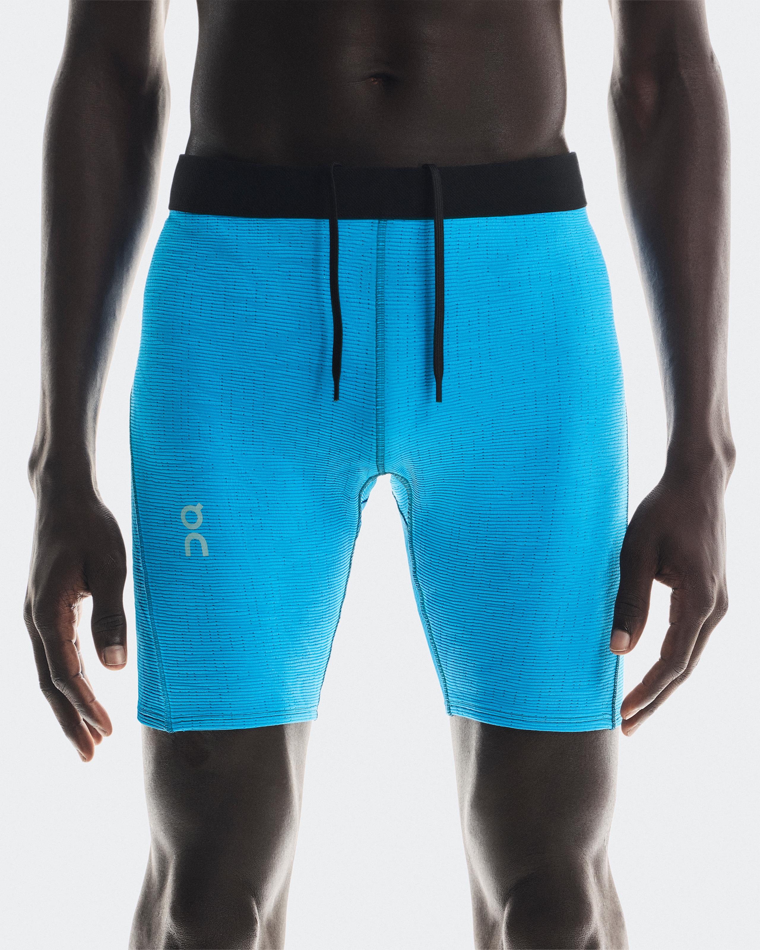 Мужские тайтсы On Pace Tights Short, Malibu — фото 4
