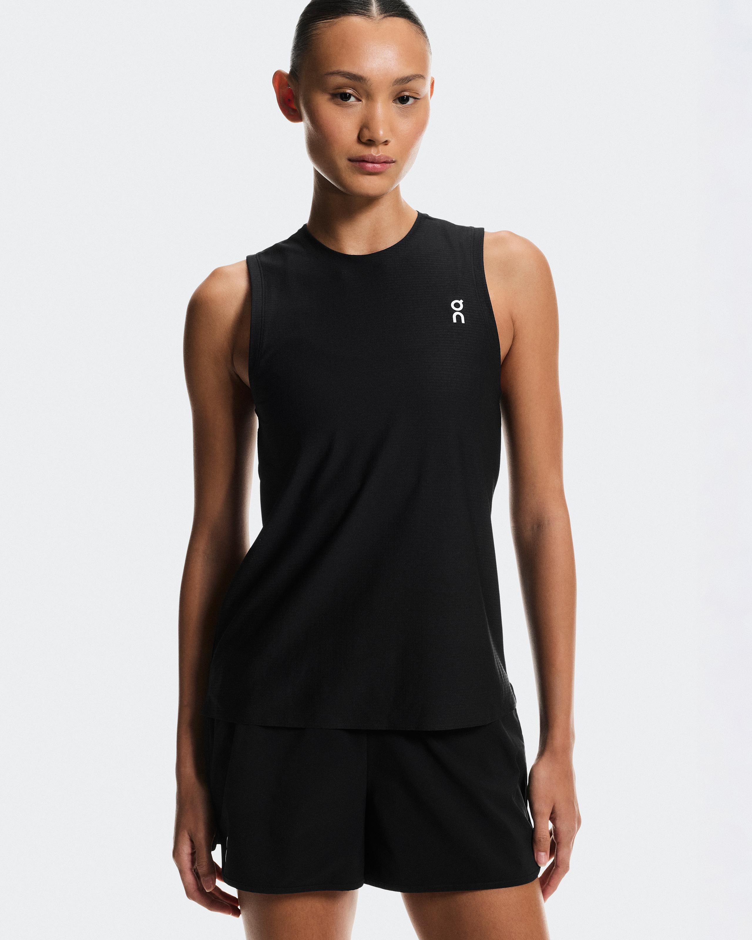Женская майка On Court Tank, Black — фото 3