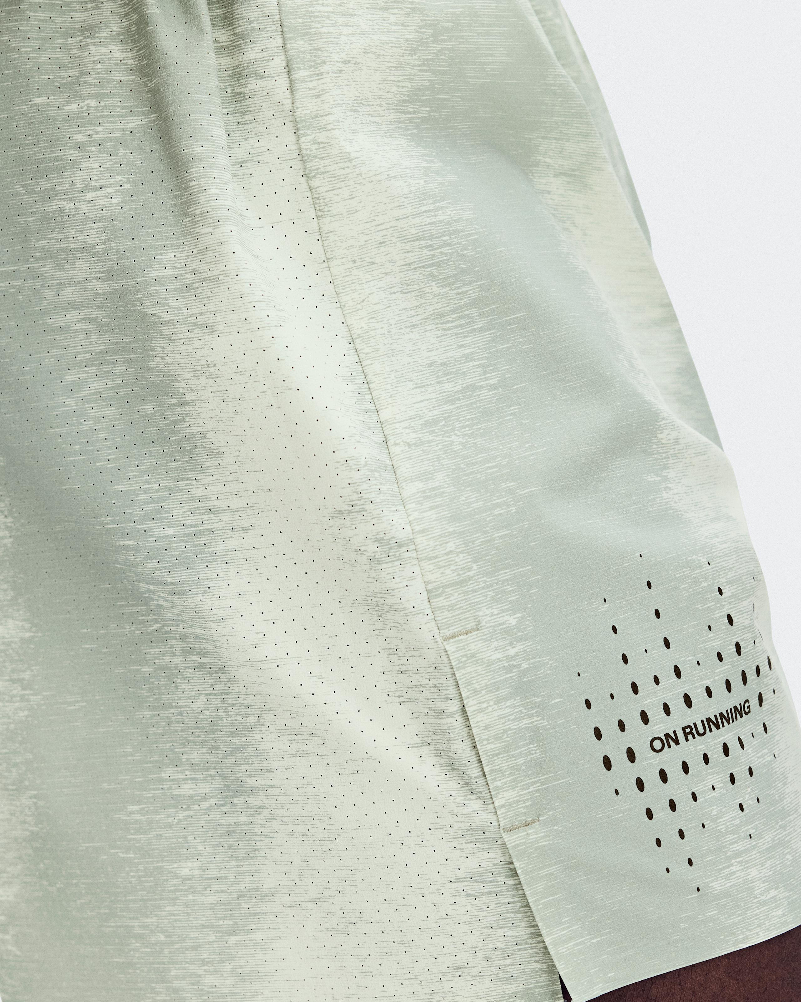 Мужские шорты On Performance Shorts Terra, Seedling / Tin — фото 7