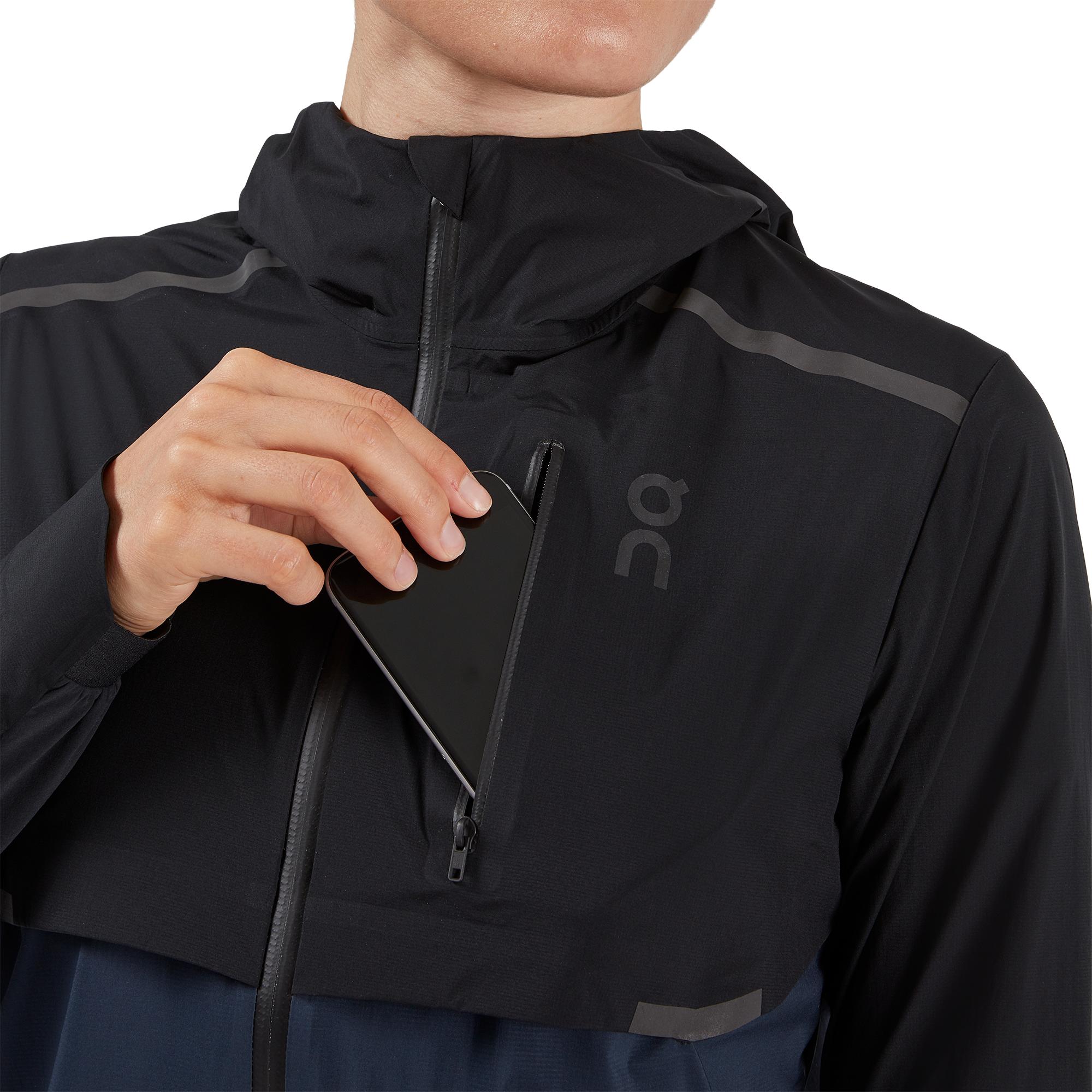 Женская куртка On Weather Jacket, Black / Navy — фото 4