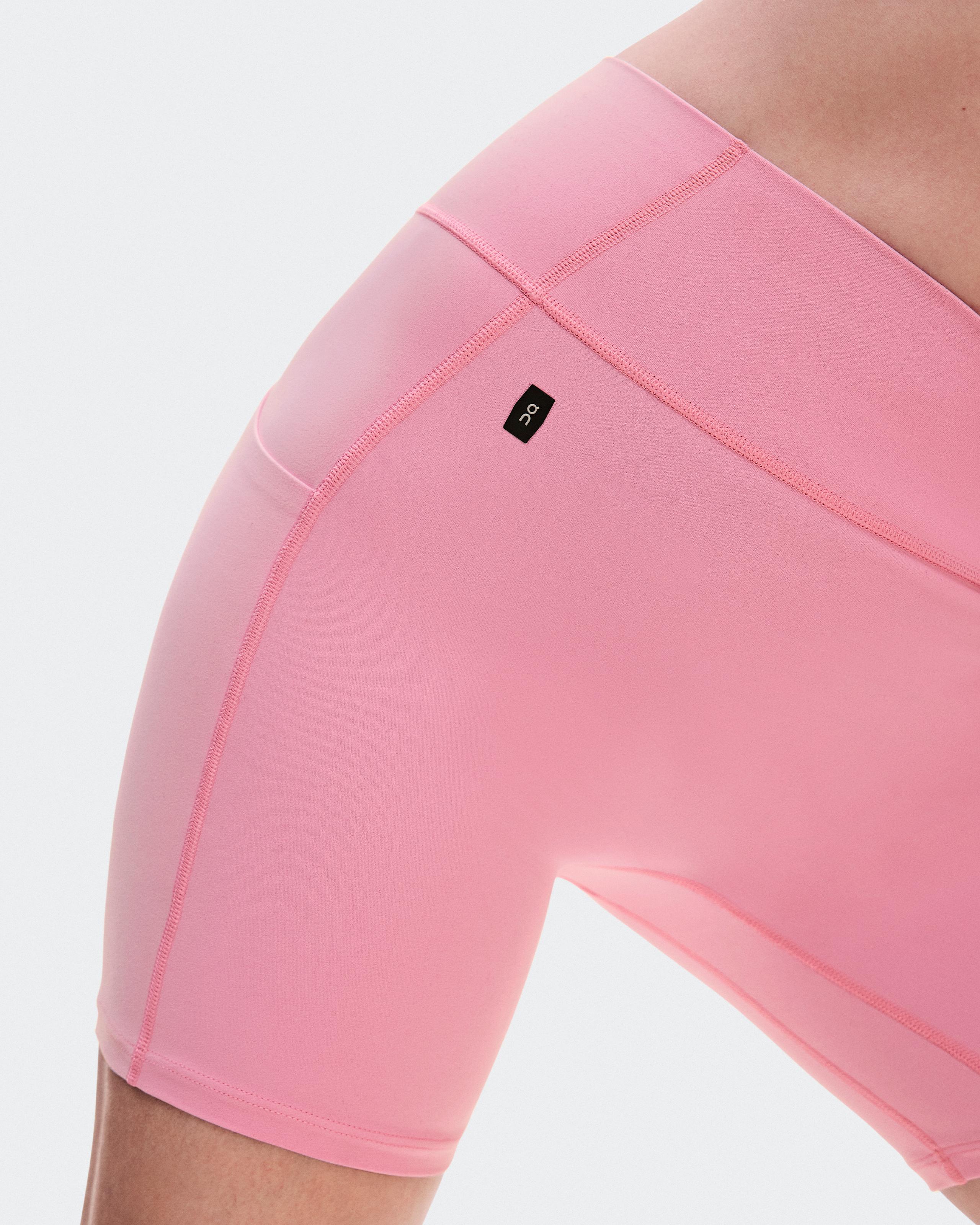 Тайтсы On Studio Leggings Short 6" женские, магнолиево-кремовые — фото 4