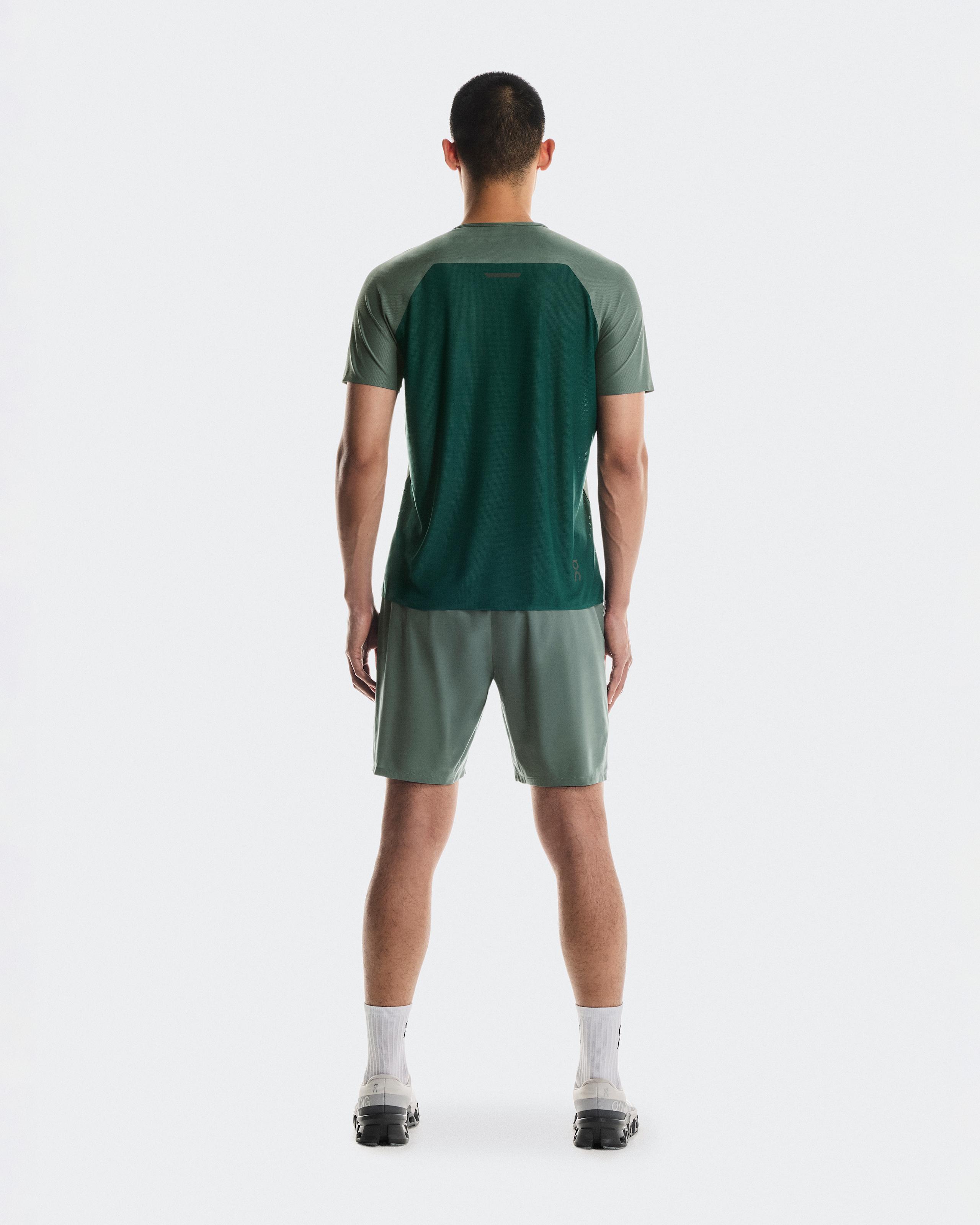 Мужская футболка On Performance-T, Olive / Spirulina — фото 2