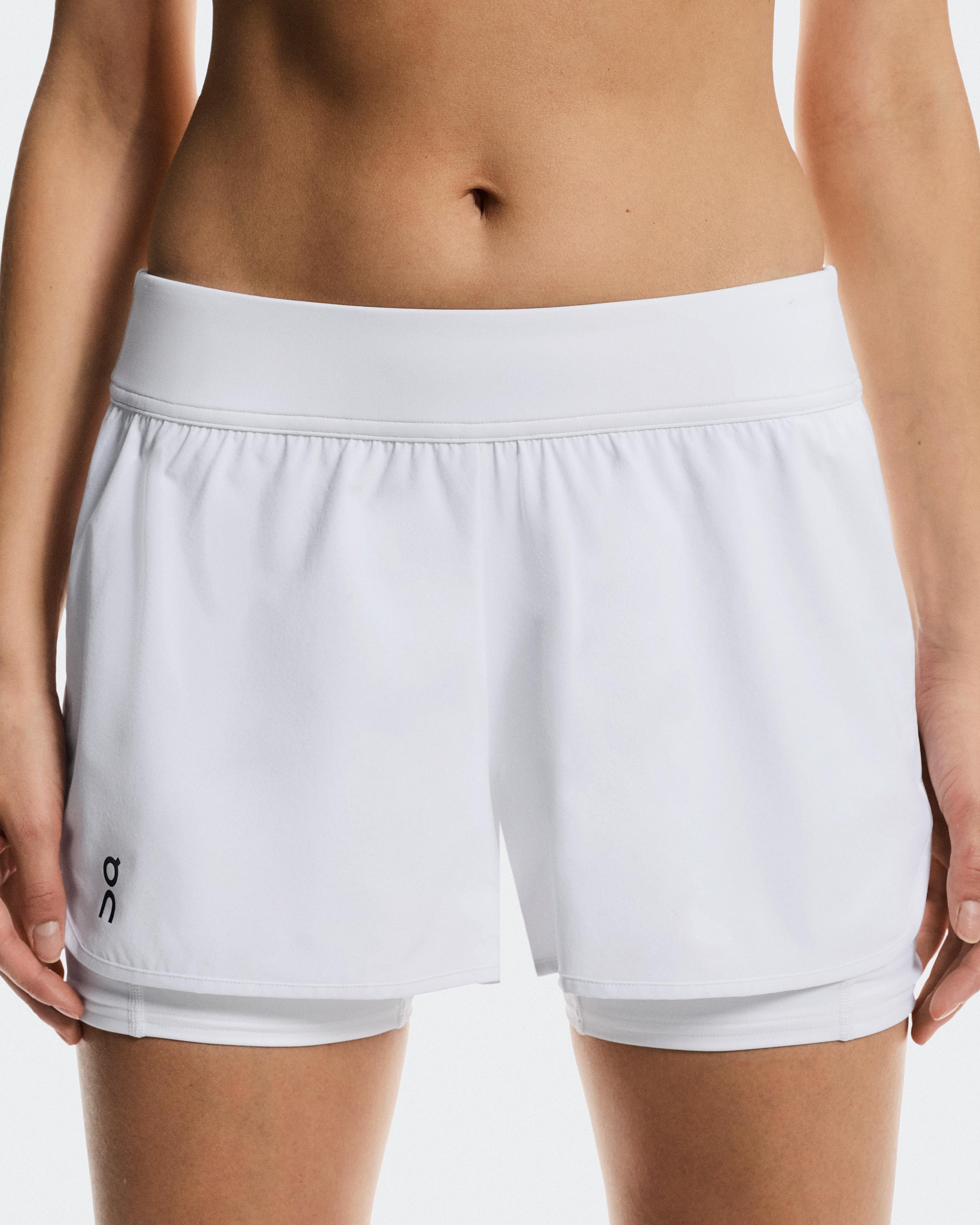 Женские шорты 3" Court Shorts 2-in-1, цвет белый (White) — фото 4