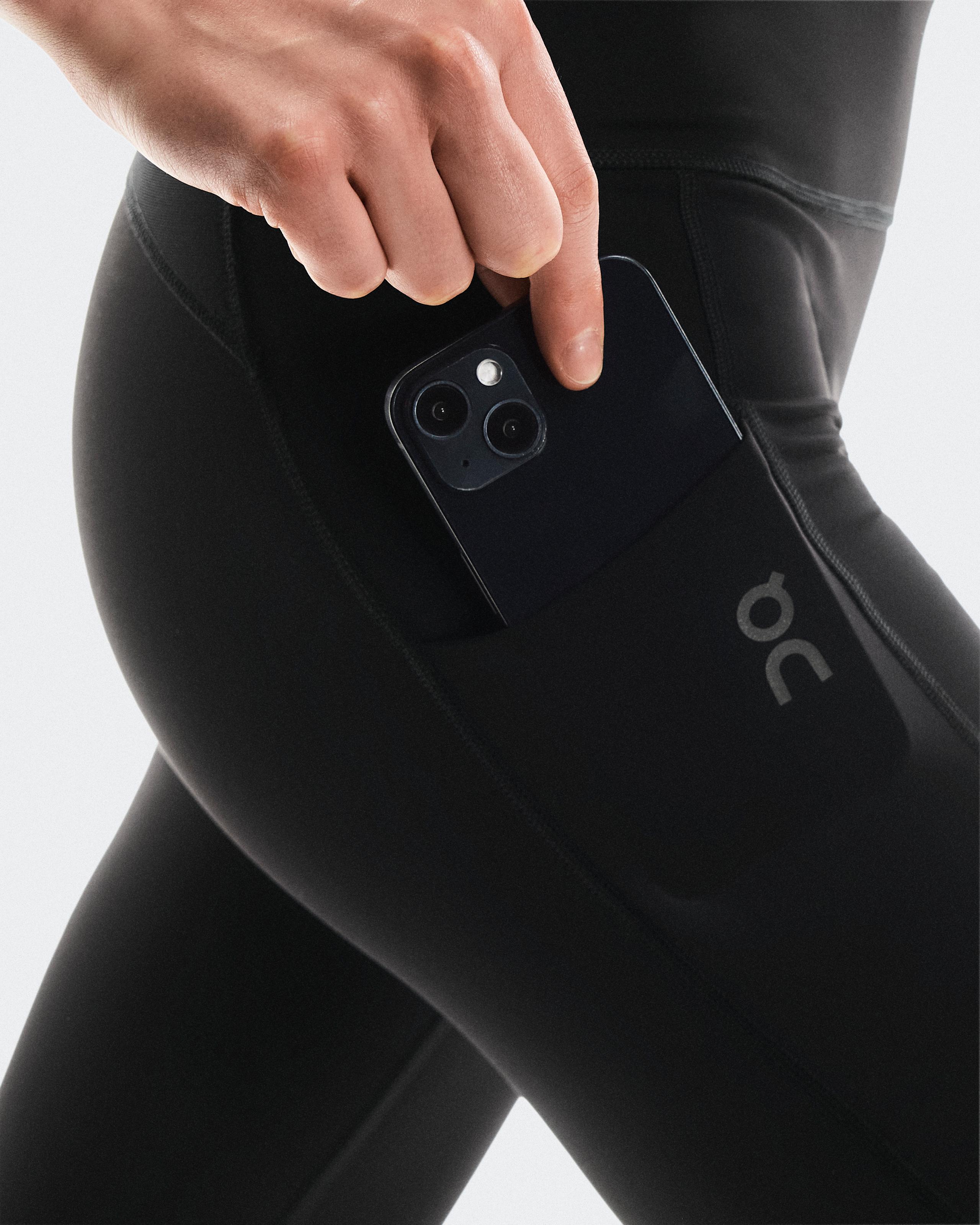 Женские тайтсы On Performance Tights Winter, Black — фото 6