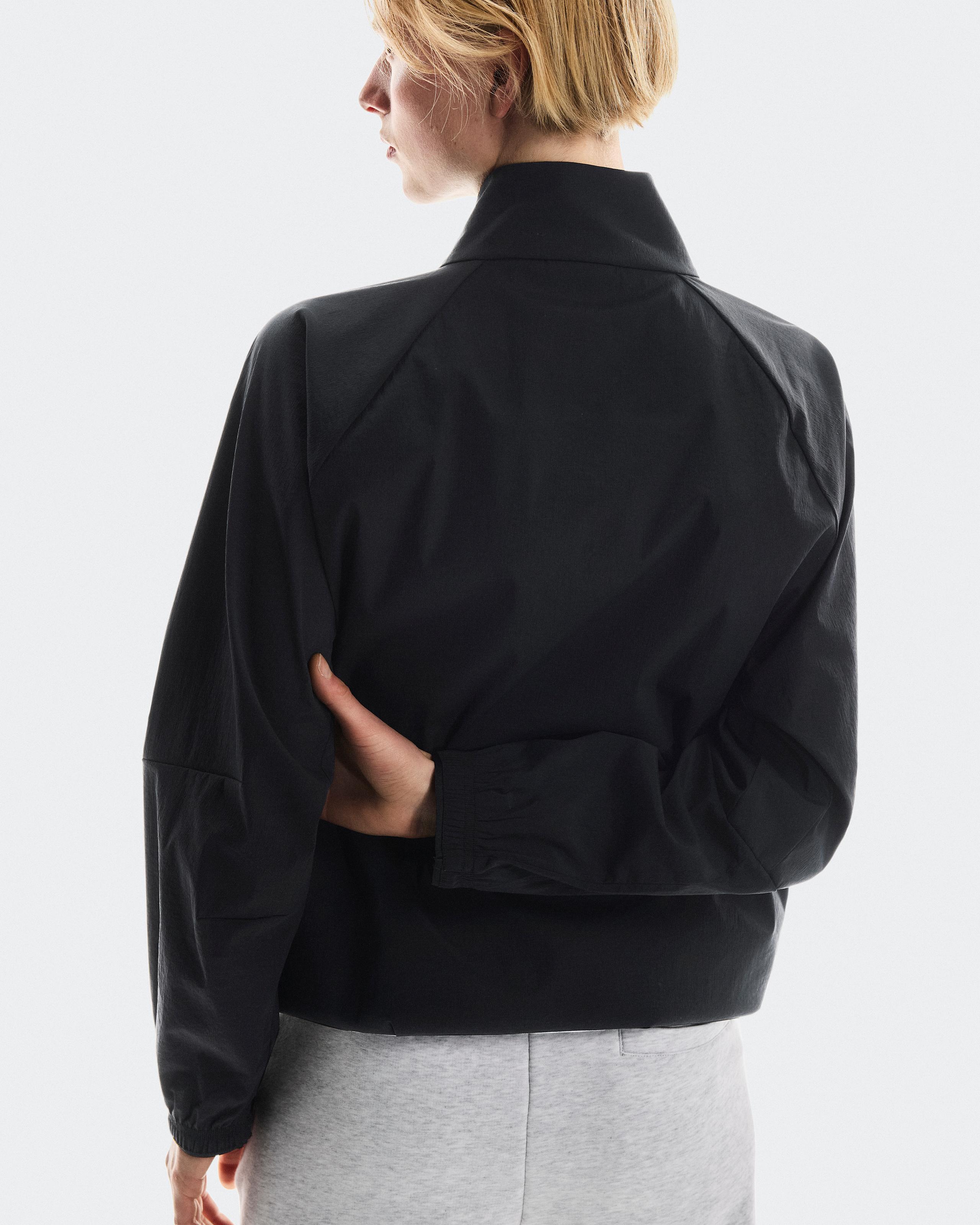 Женская куртка All-Day 1/2 Zip Jacket, чёрная — фото 7