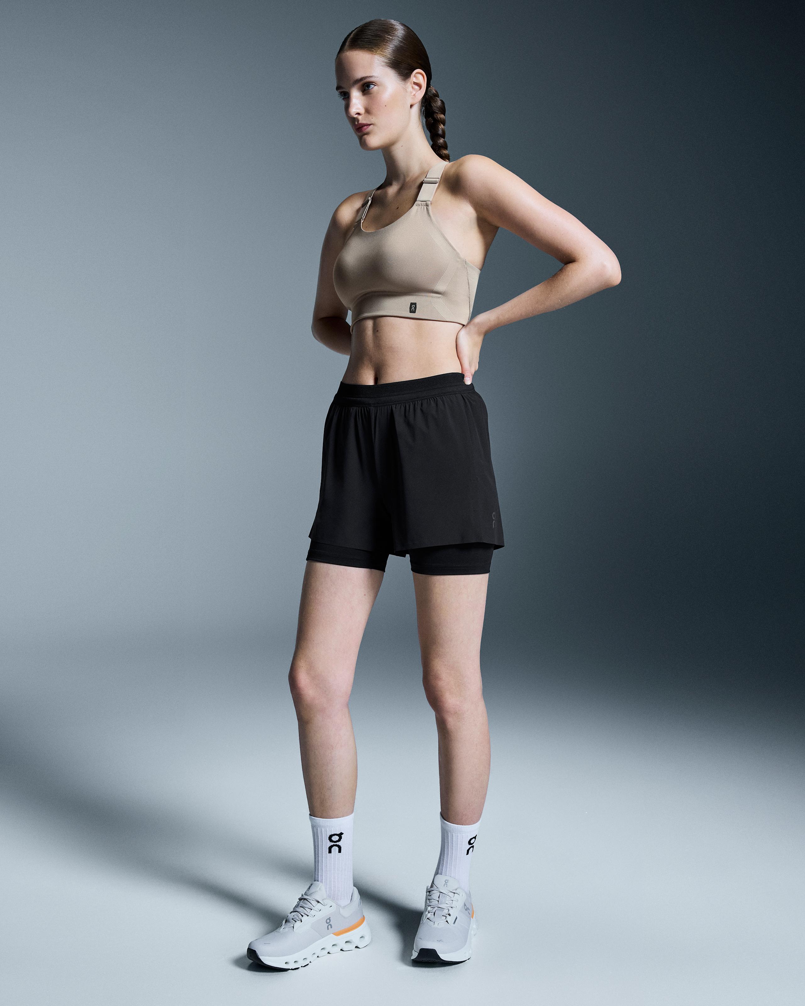 Женские шорты 3" Performance 2/1 Shorts, цвет чёрный (Black) — фото 3