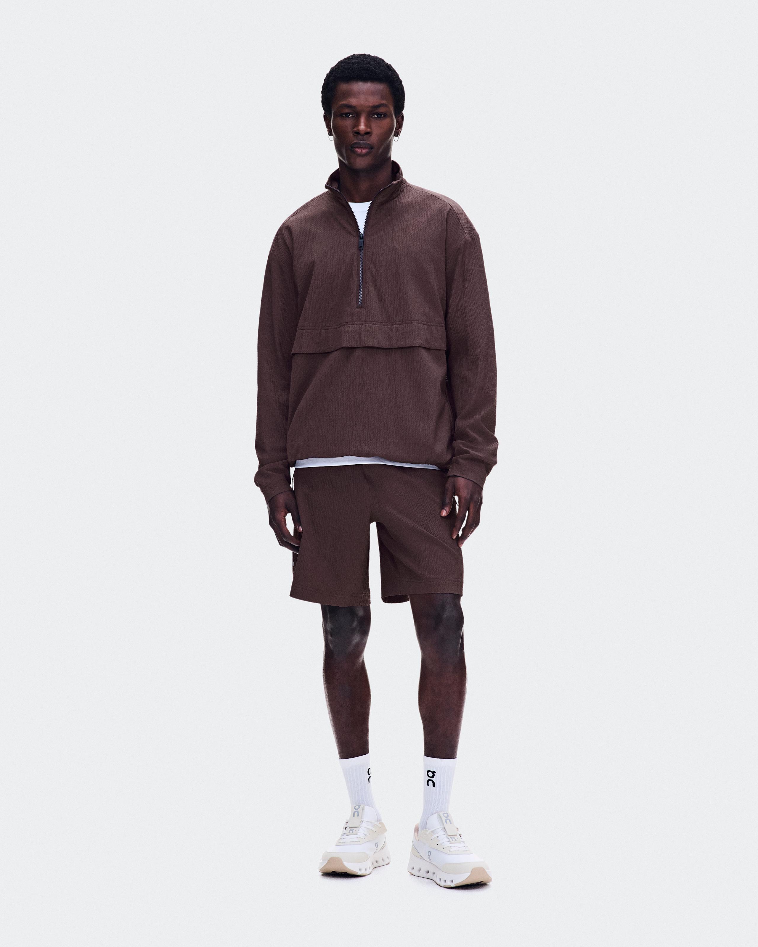 Courtside 1/2 Zip Eaze Mulberry