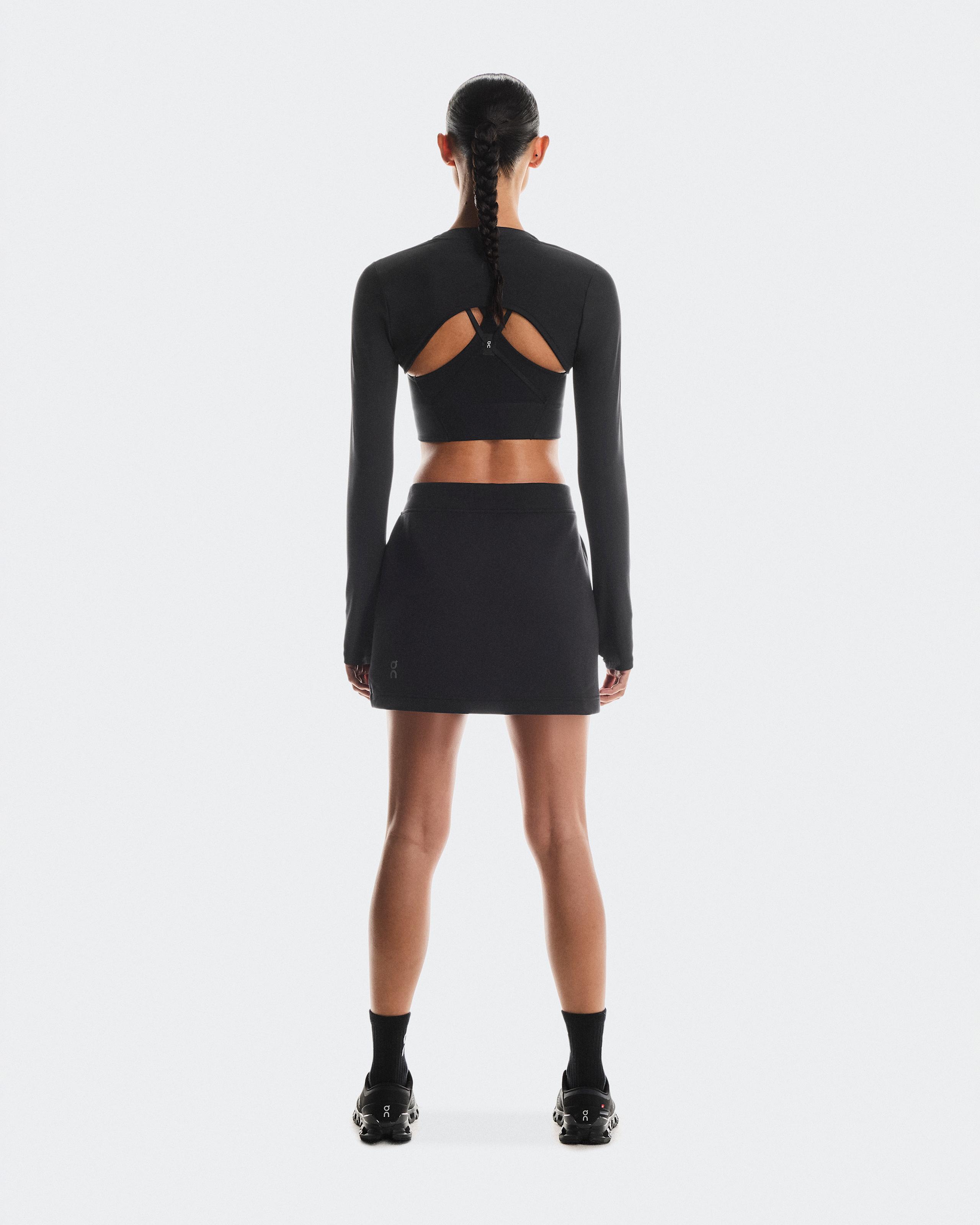 Женская юбка On Focus Tech Skirt, Black — фото 2
