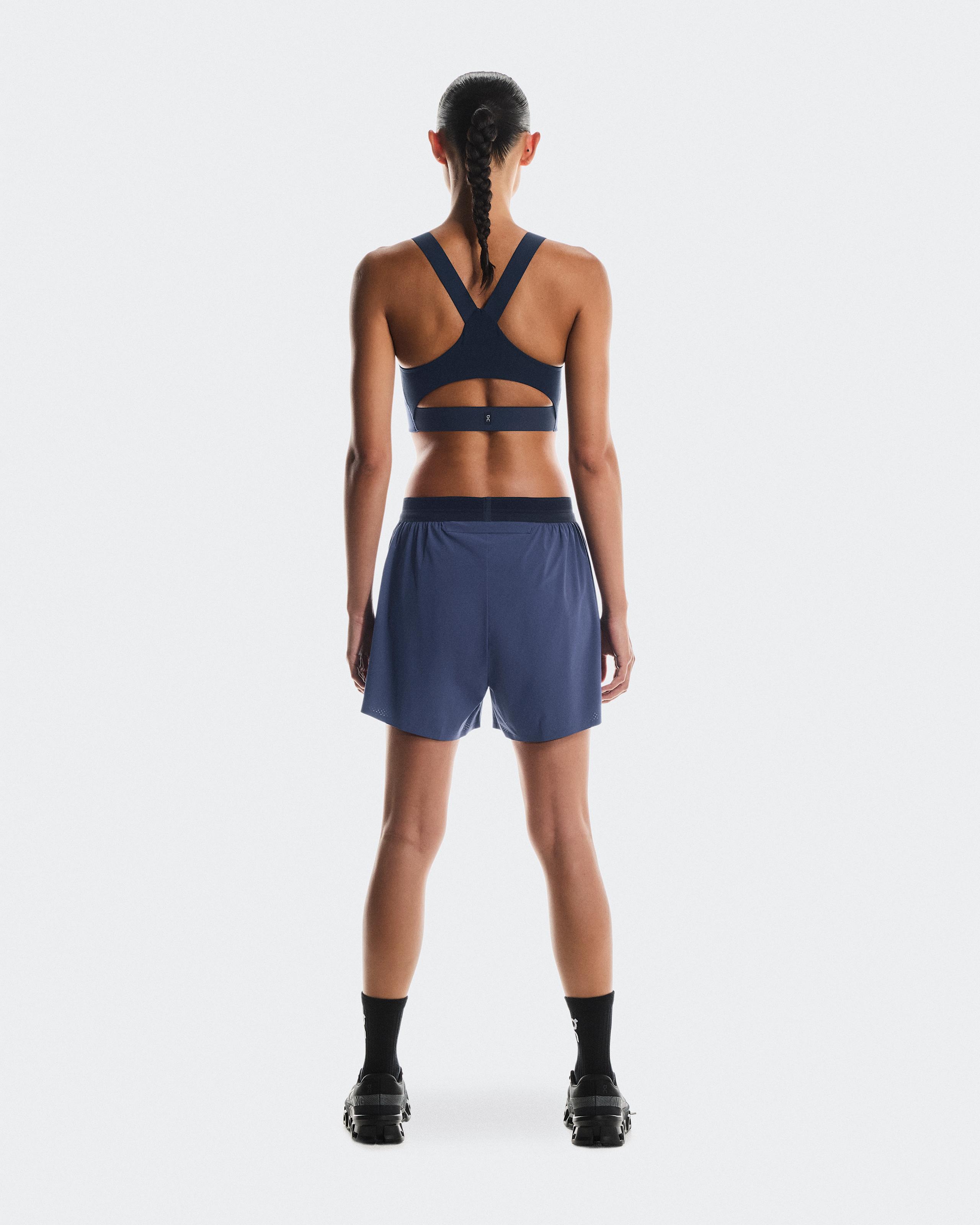 Женский топ-бра On Performance Flex Bra, Acai / Navy — фото 2