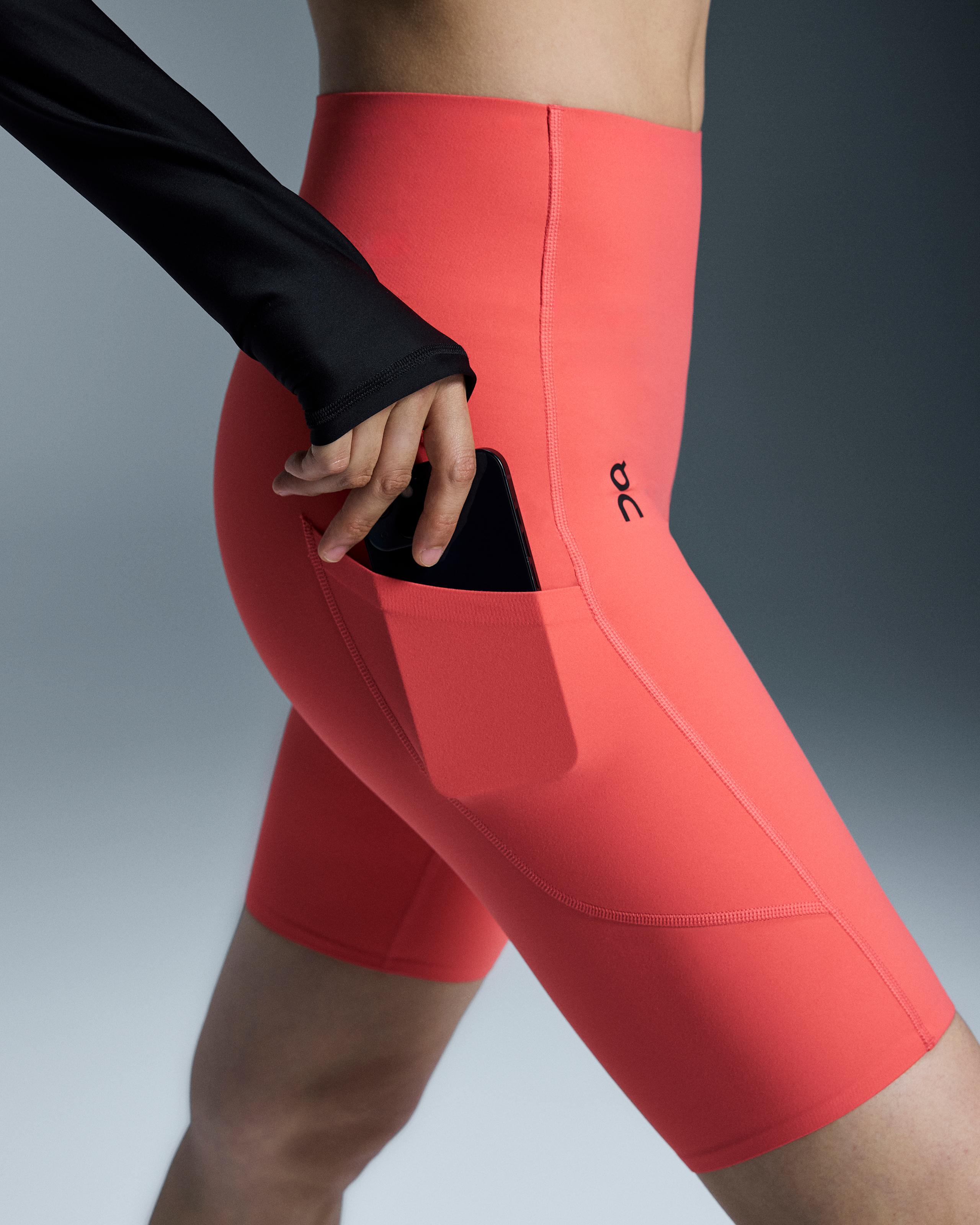 Женские шорты On Studio Tights Short, Coral — фото 5