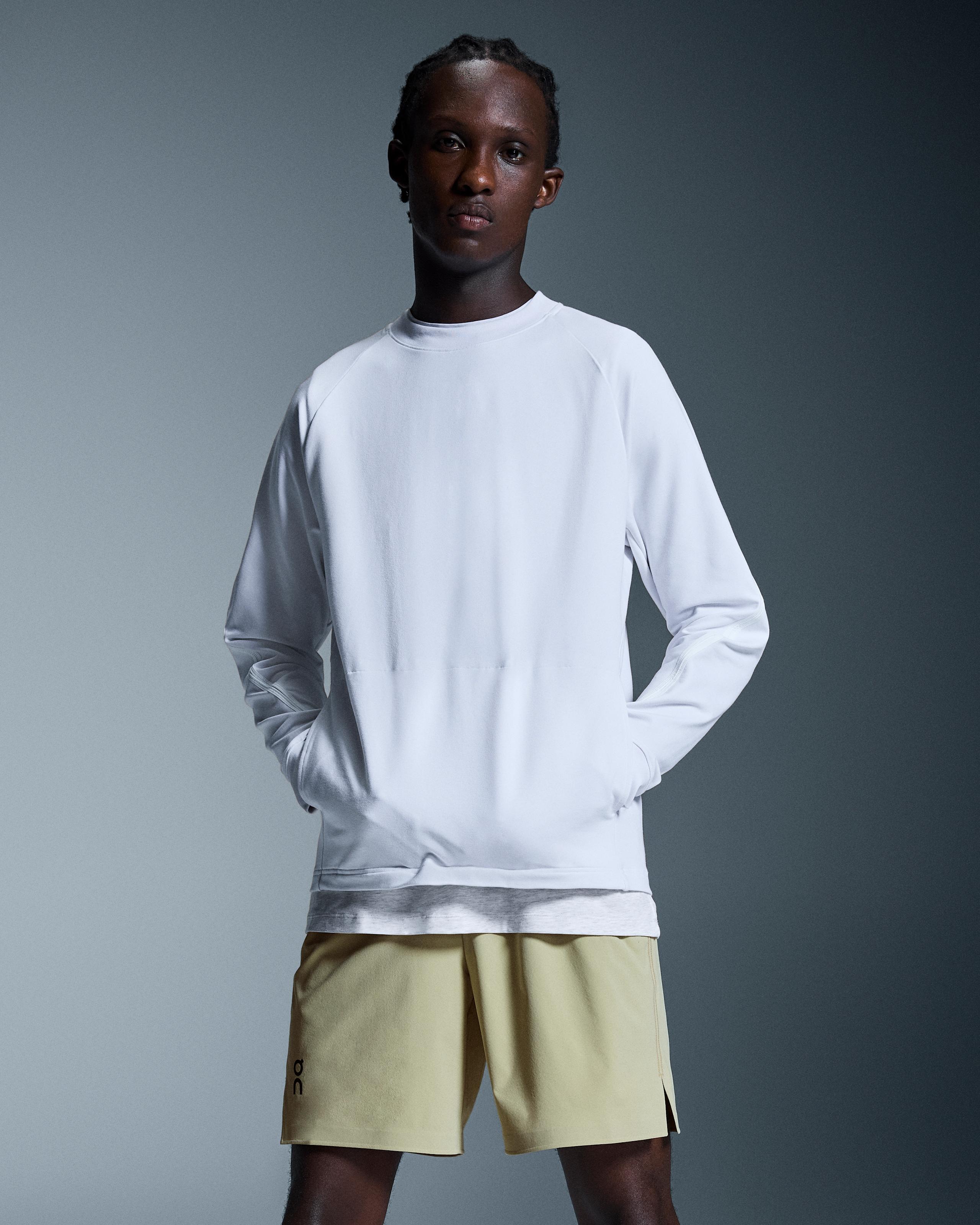 Мужской свитшот On Studio Crew, White — фото 4
