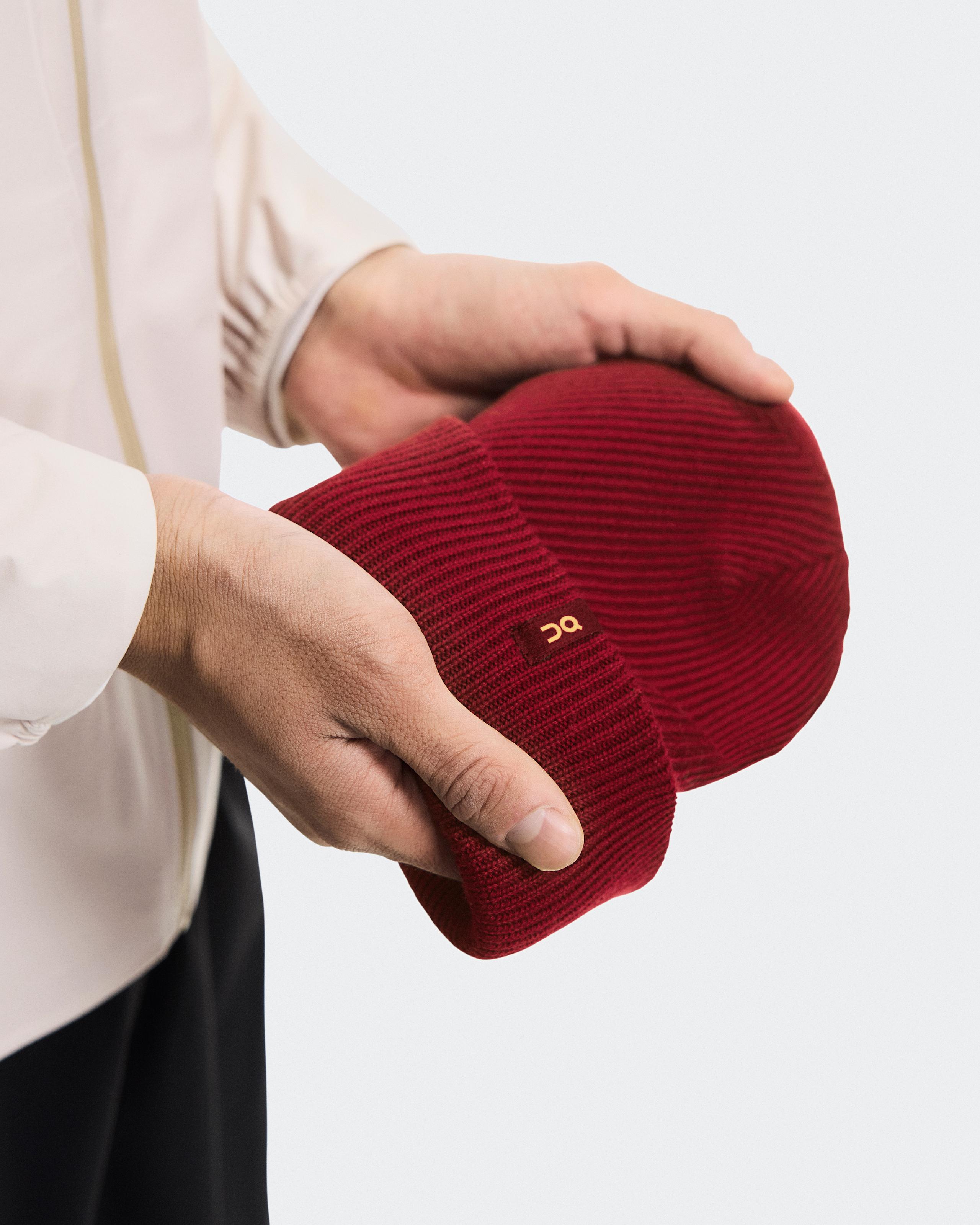 Шапка Merino Beanie Year of the Horse, сиена — фото 5
