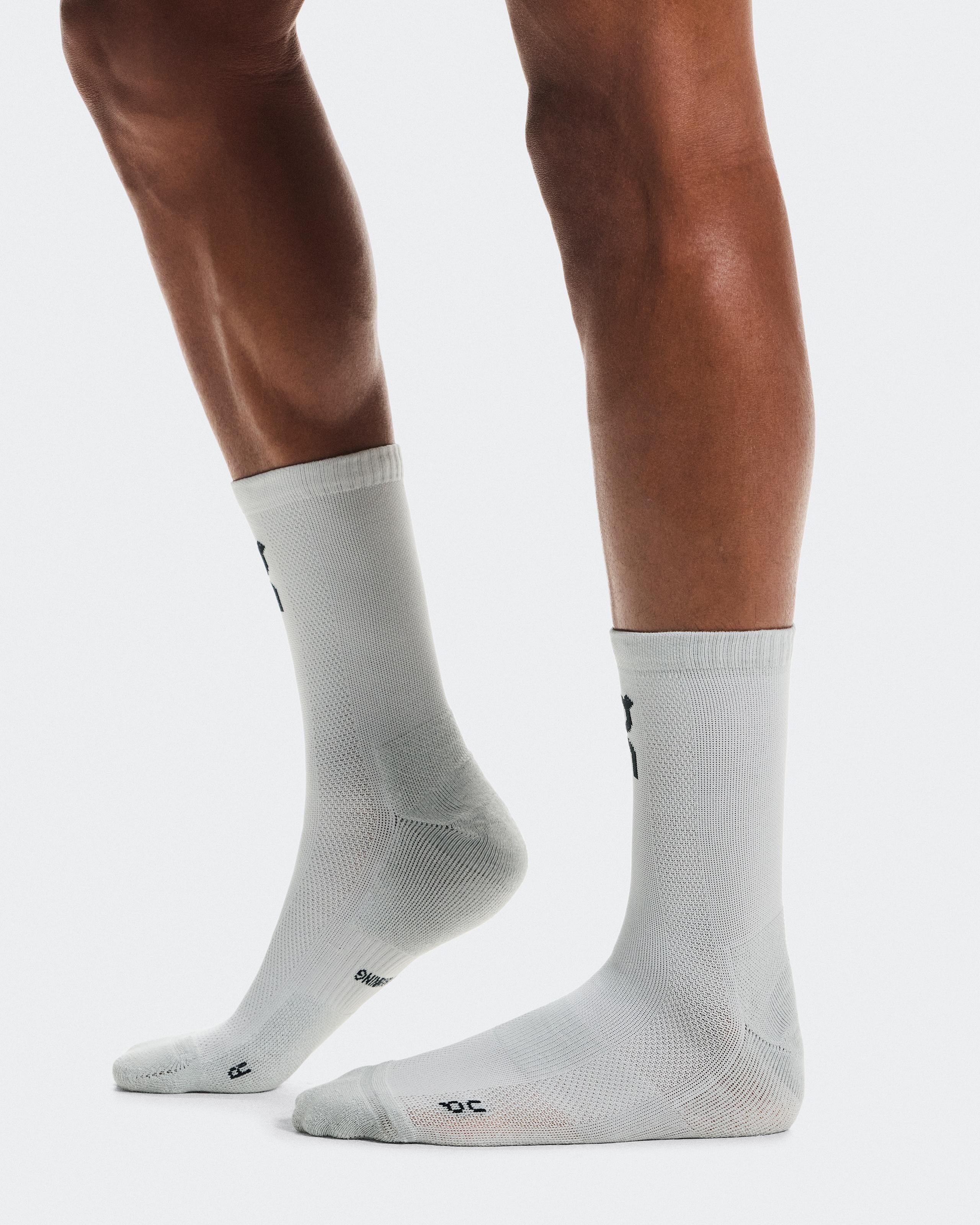 Носки On Core Run Sock High 2P (2 пары), ледниковый голубой (Glacier) — фото 2