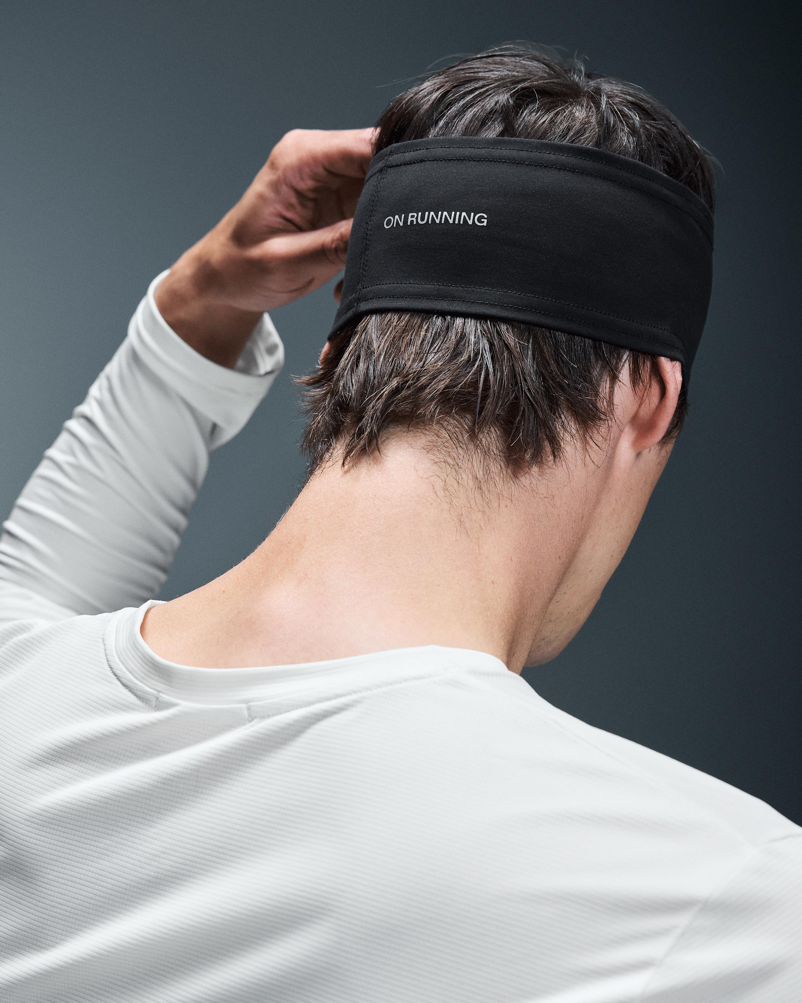 Повязка на голову On Core Headband, чёрный — фото 4