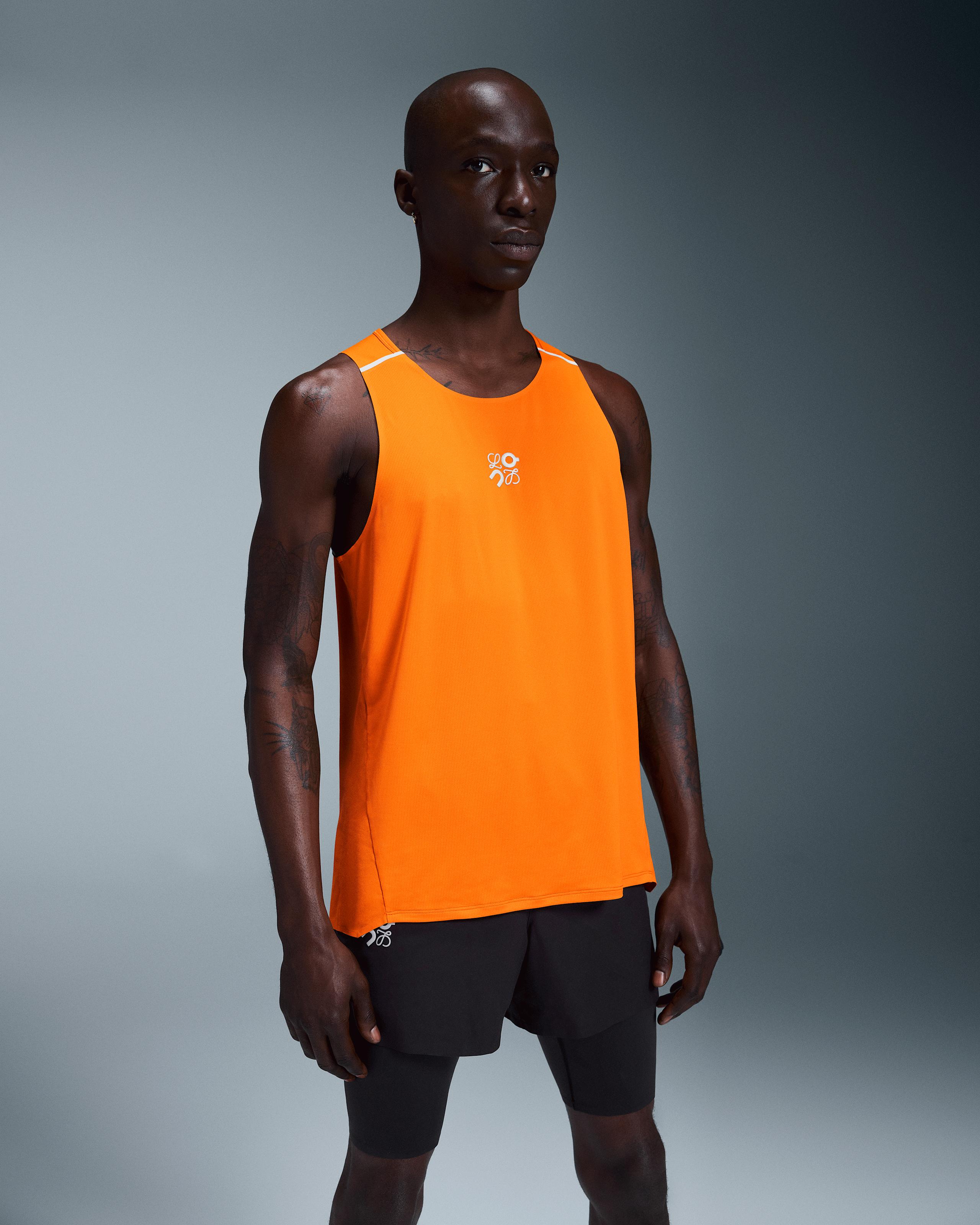 Шорты мужские On Active Shorts LOEWE, цвет чёрный (Black) — фото 3