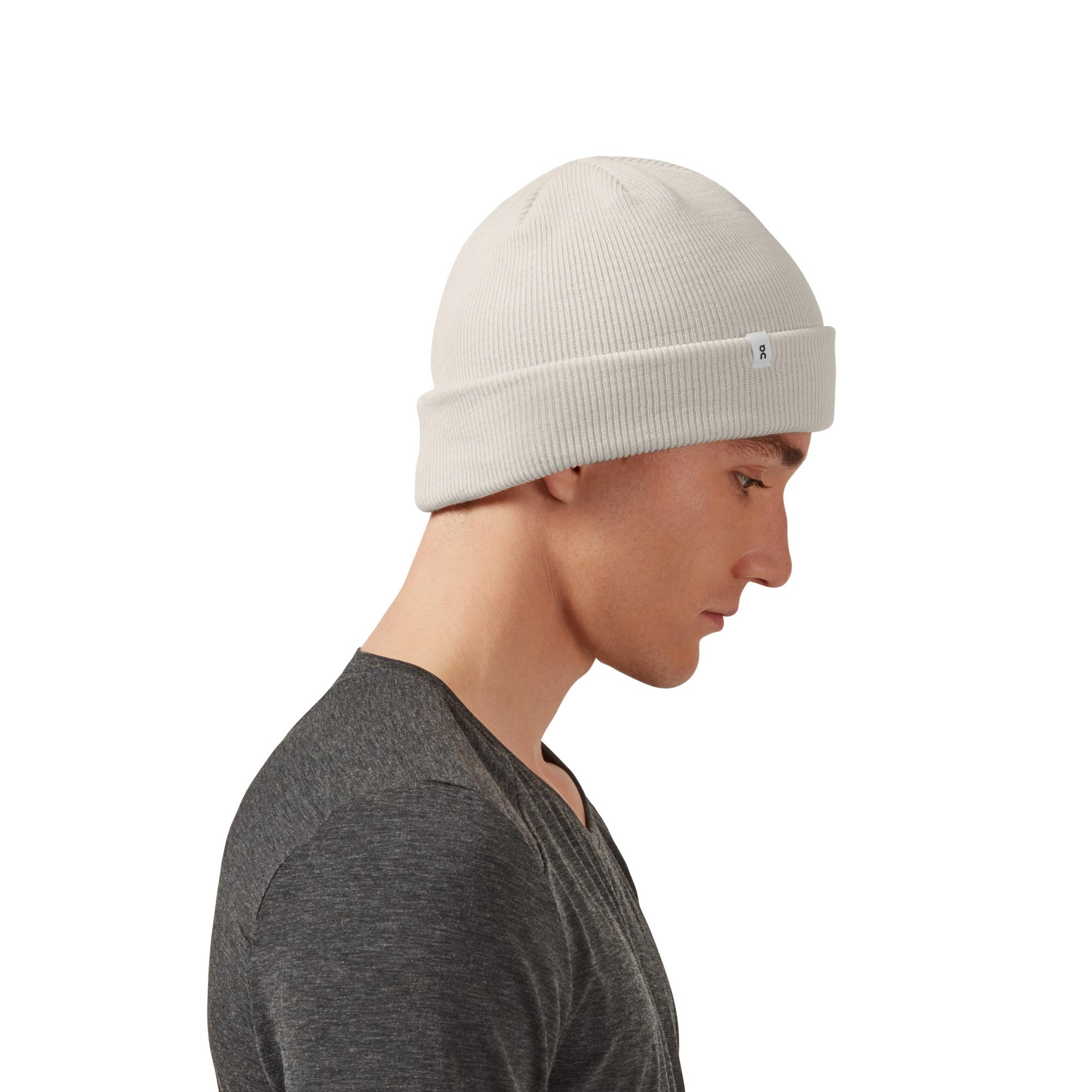Шапка Merino Beanie, белая — фото 2