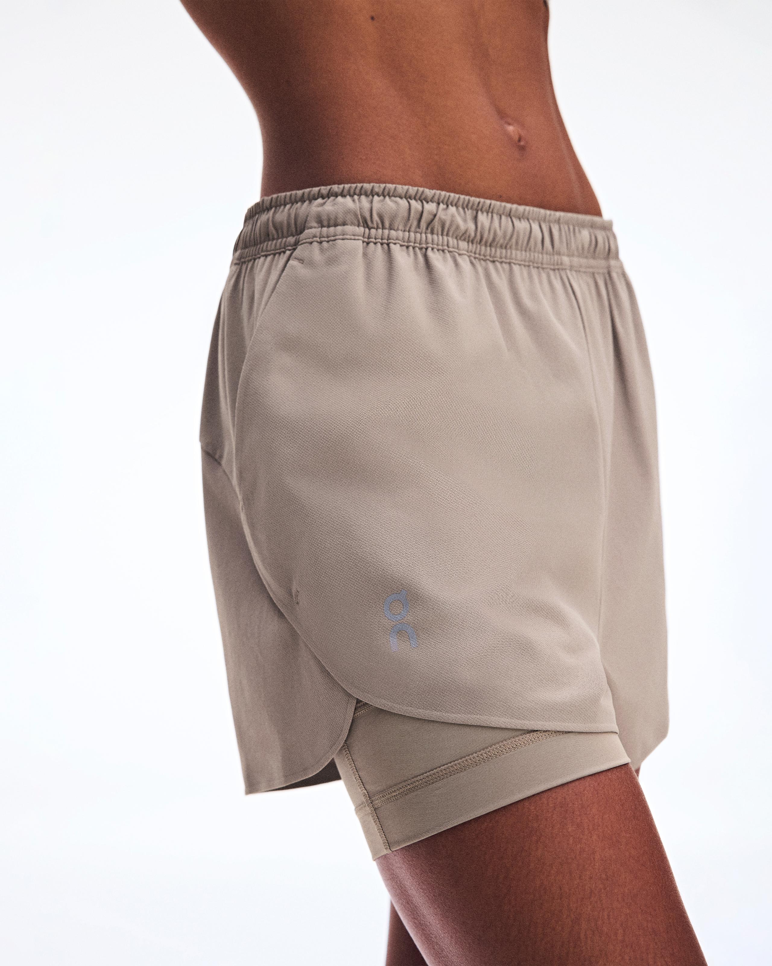 Женские шорты On Train 2-in-1 Shorts, Clay — фото 4