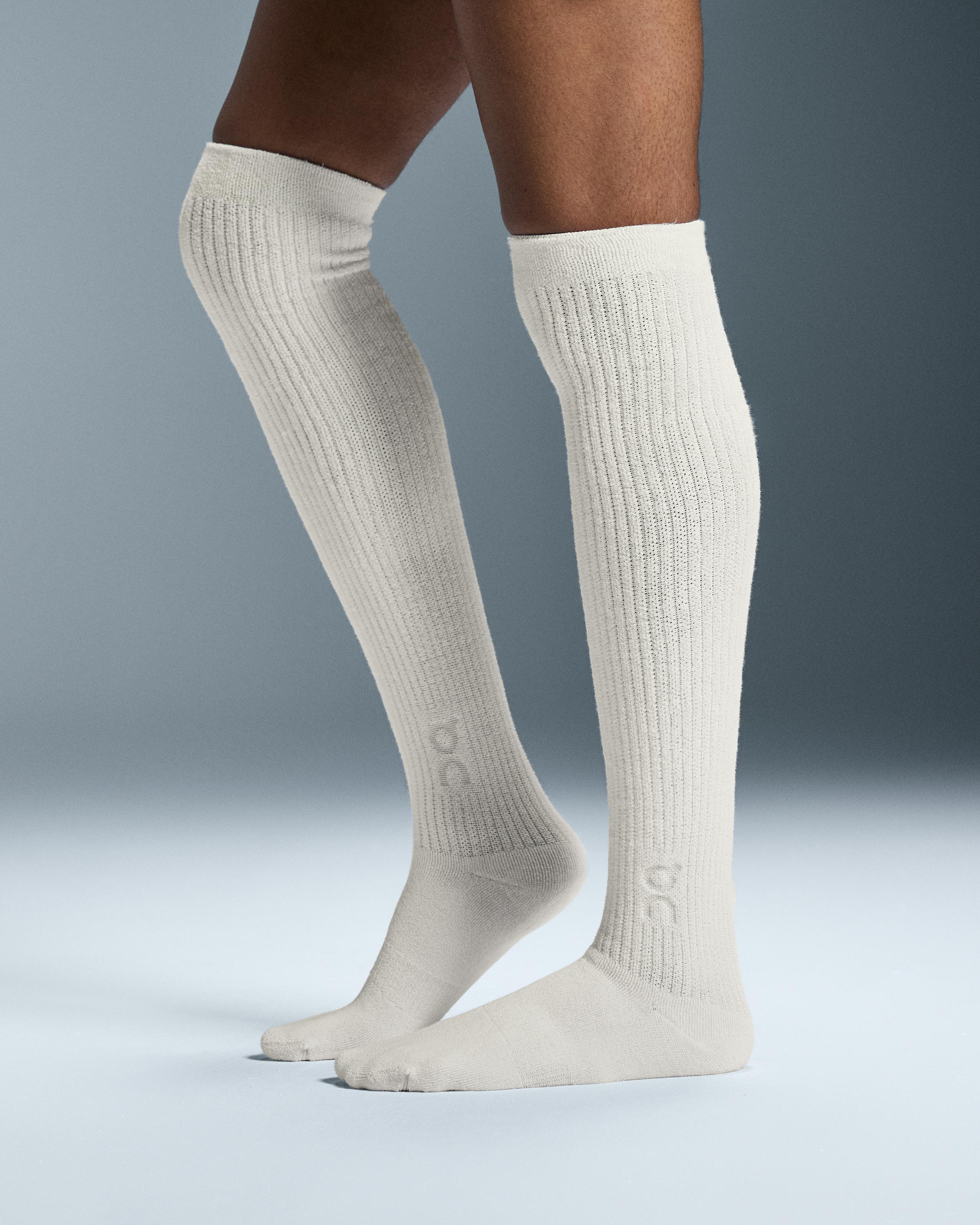 Гольфы On Terry Sock Knee High, слоновая кость — фото 2