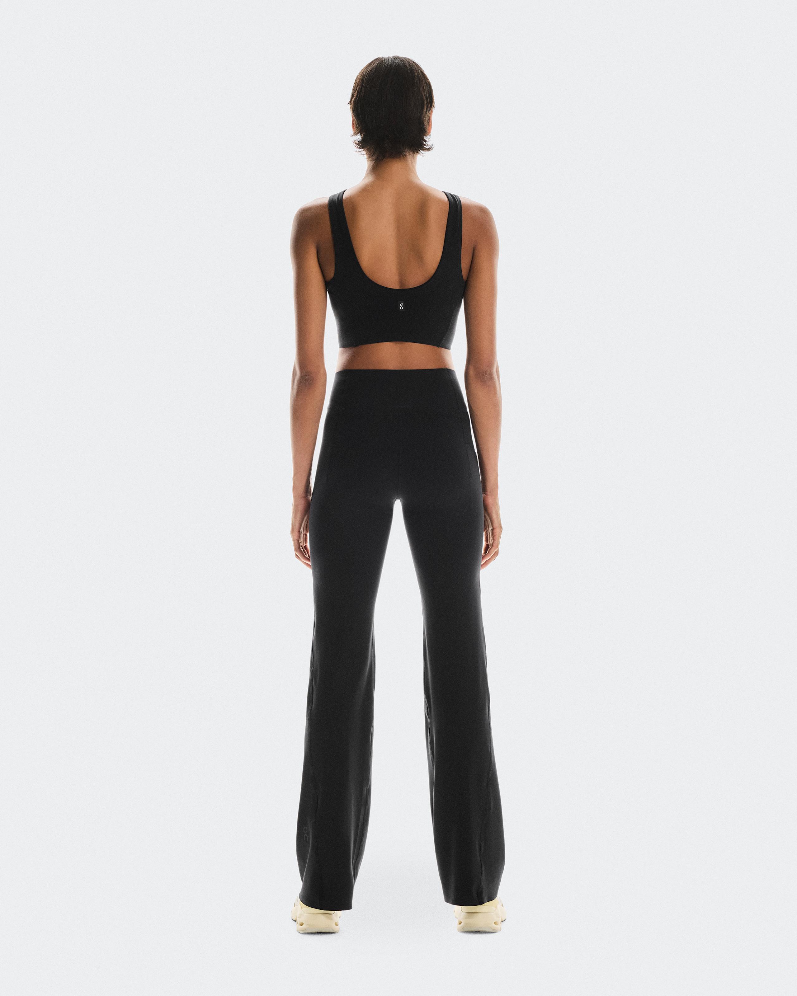 Женские леггинсы On Studio Leggings Flared, Black — фото 3