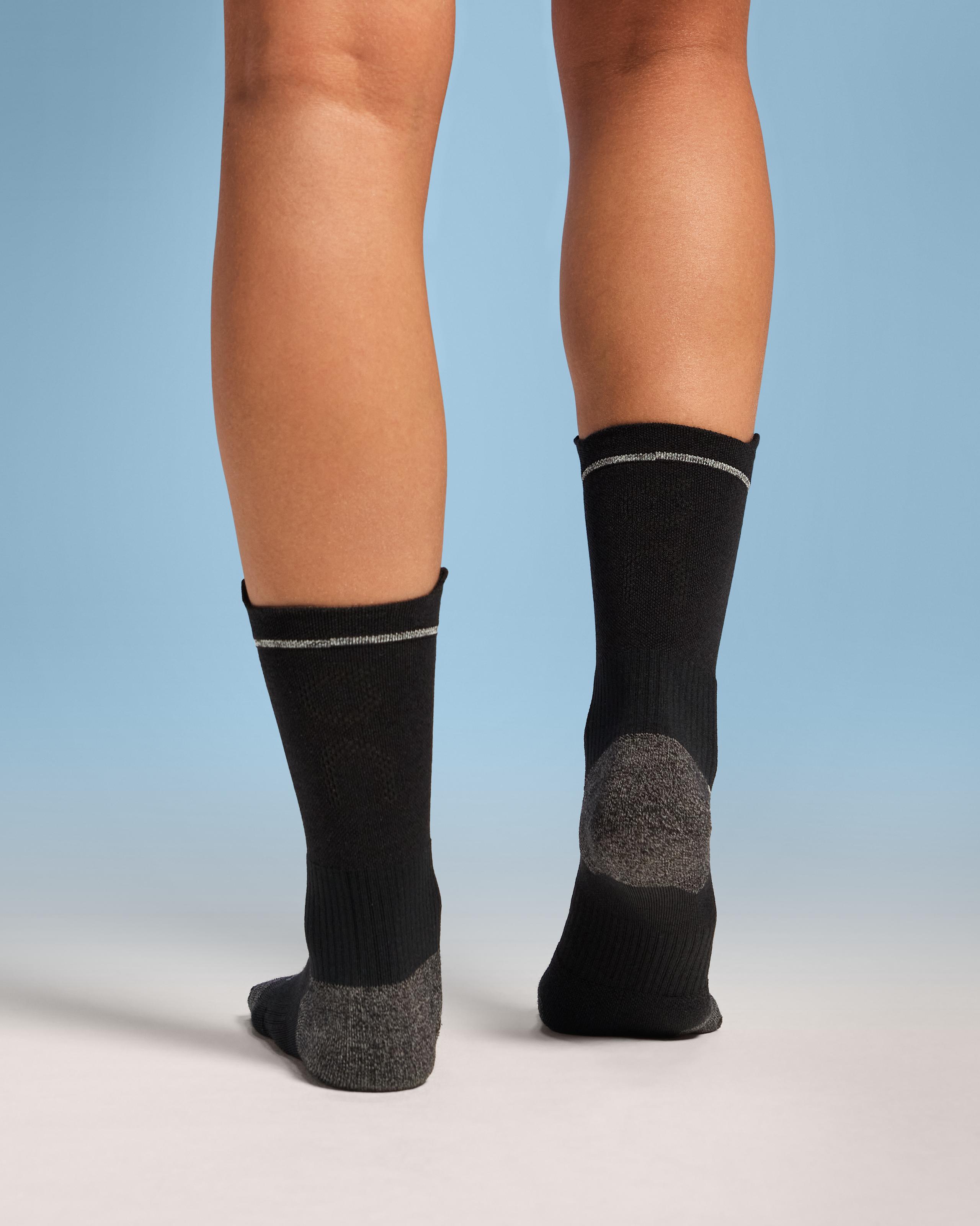 Носки Merino Ultra Sock, чёрные — фото 3