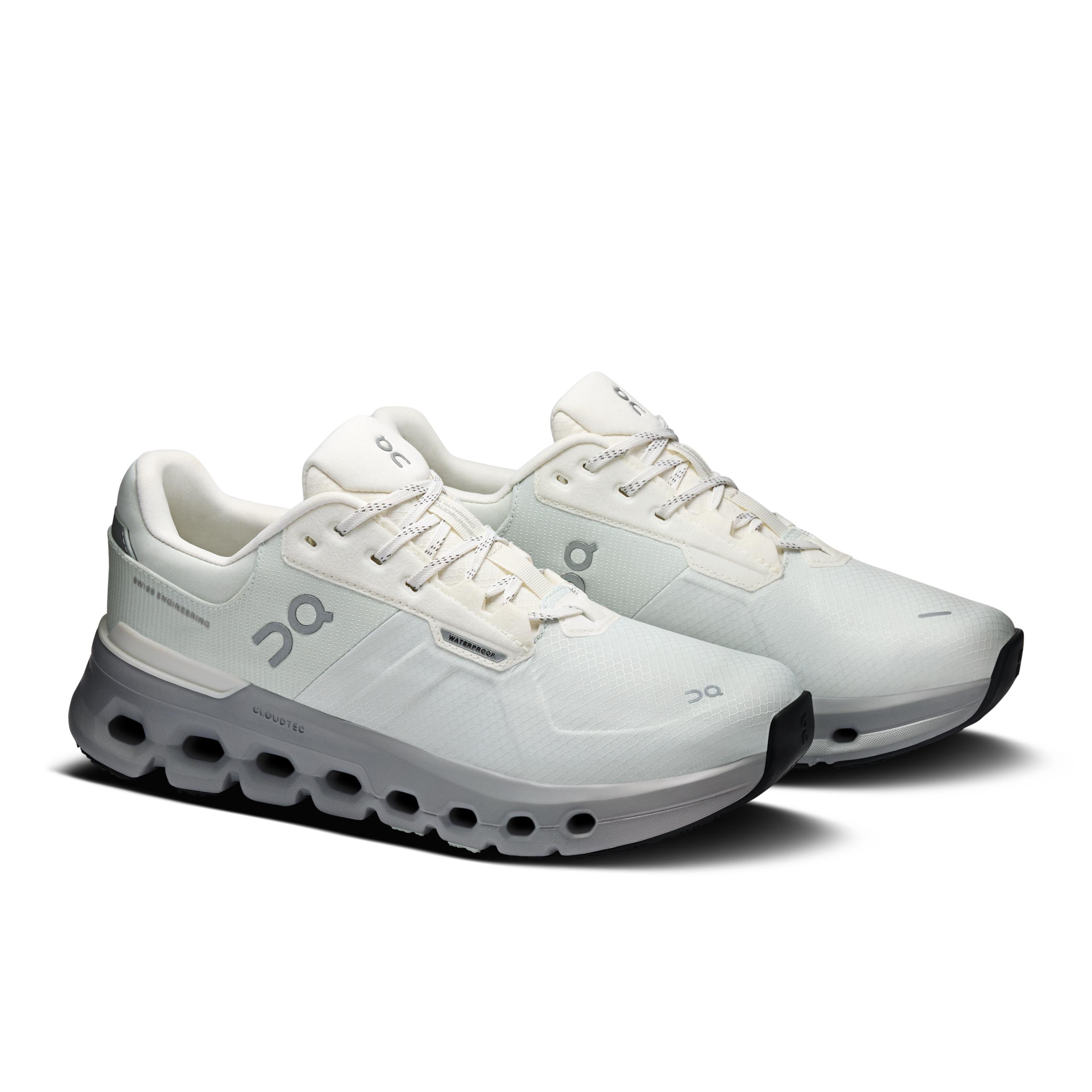 Кроссовки On Cloudrunner 2 Waterproof женские, бледно-голубые с серо-стальным — фото 6
