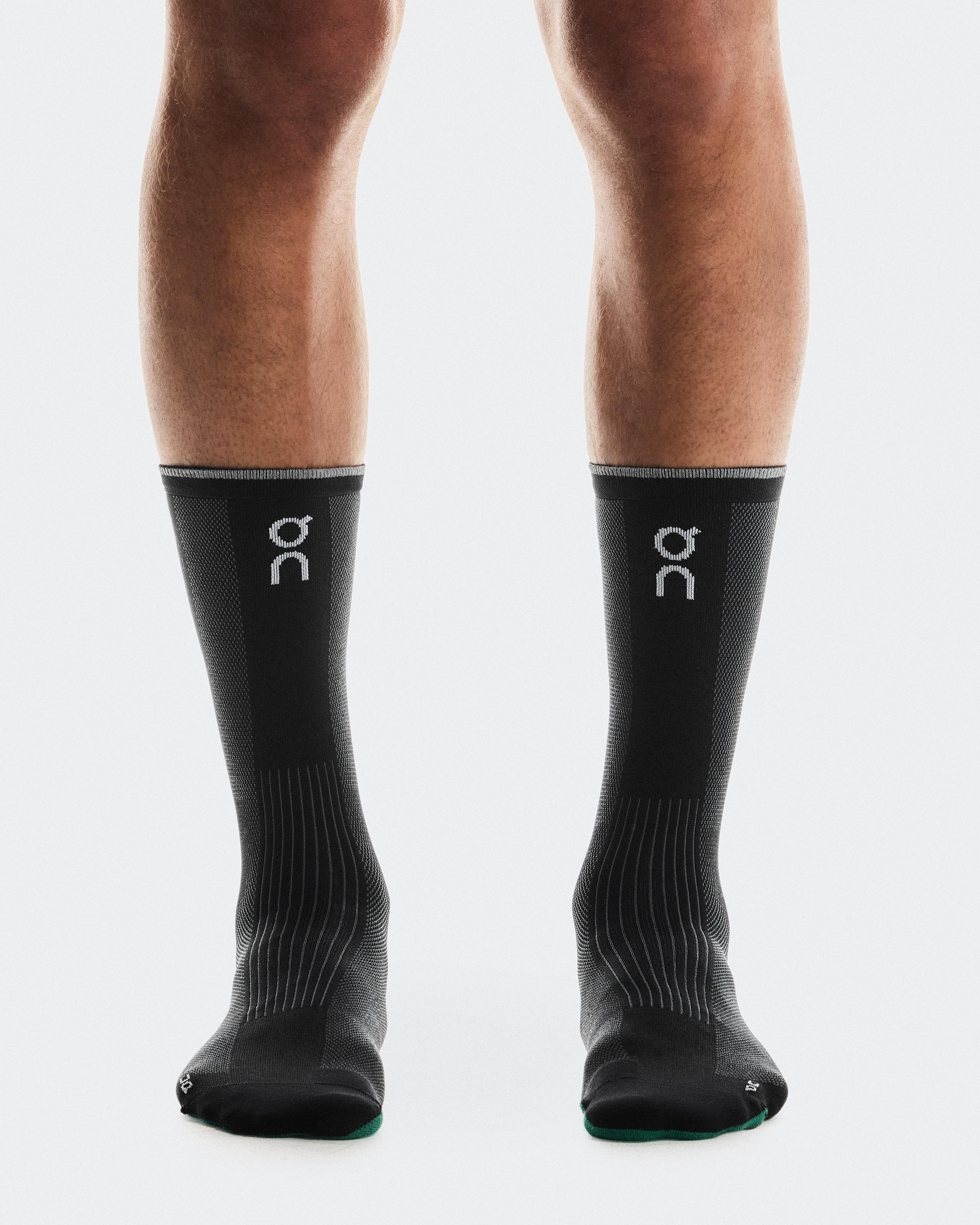 Elite Run Sock High Black