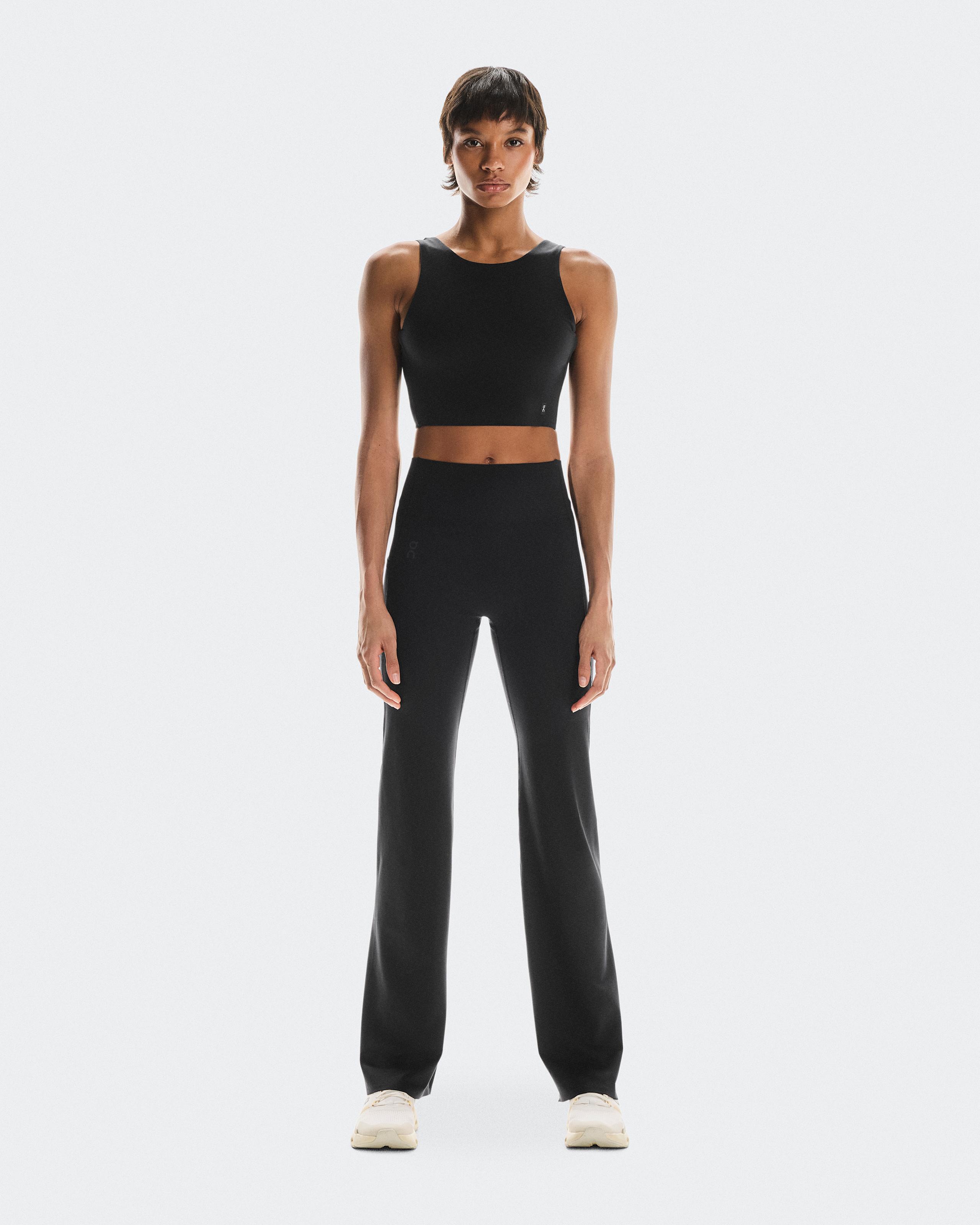 Женские леггинсы On Studio Leggings Flared, Black — фото 2