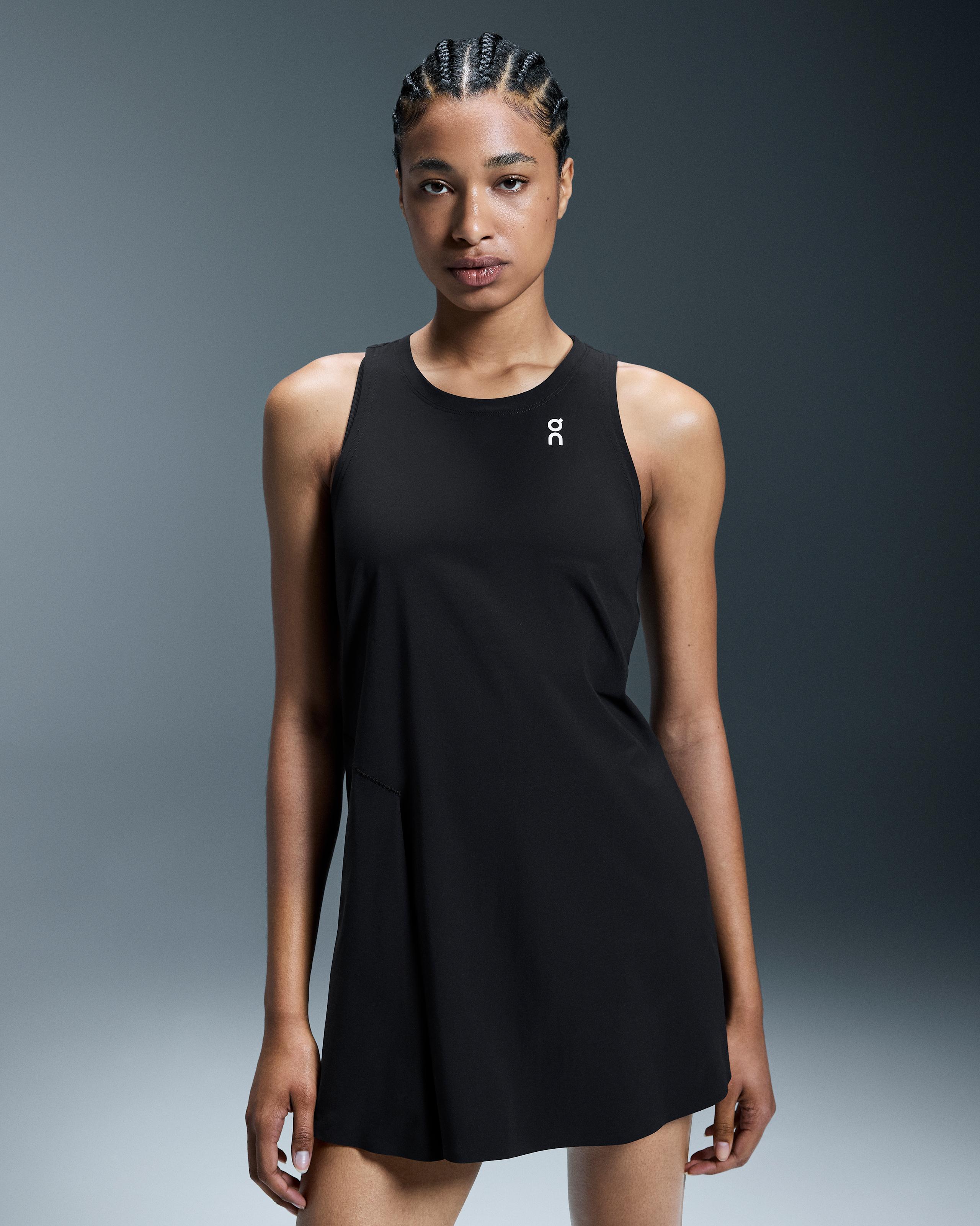 Женское платье On Court Dress, Black — фото 3
