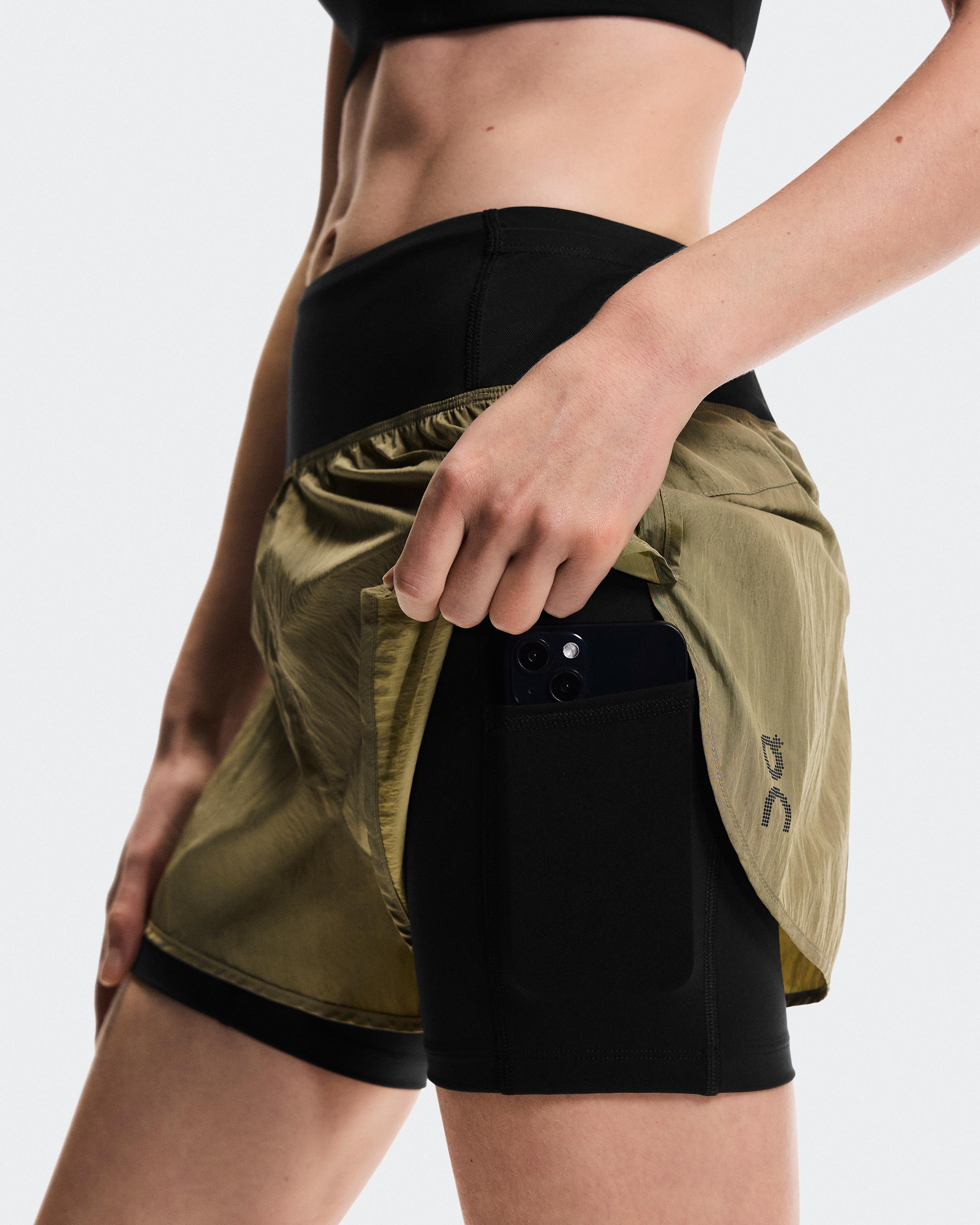 Женские шорты On Performance Volt Shorts, Safari — фото 6