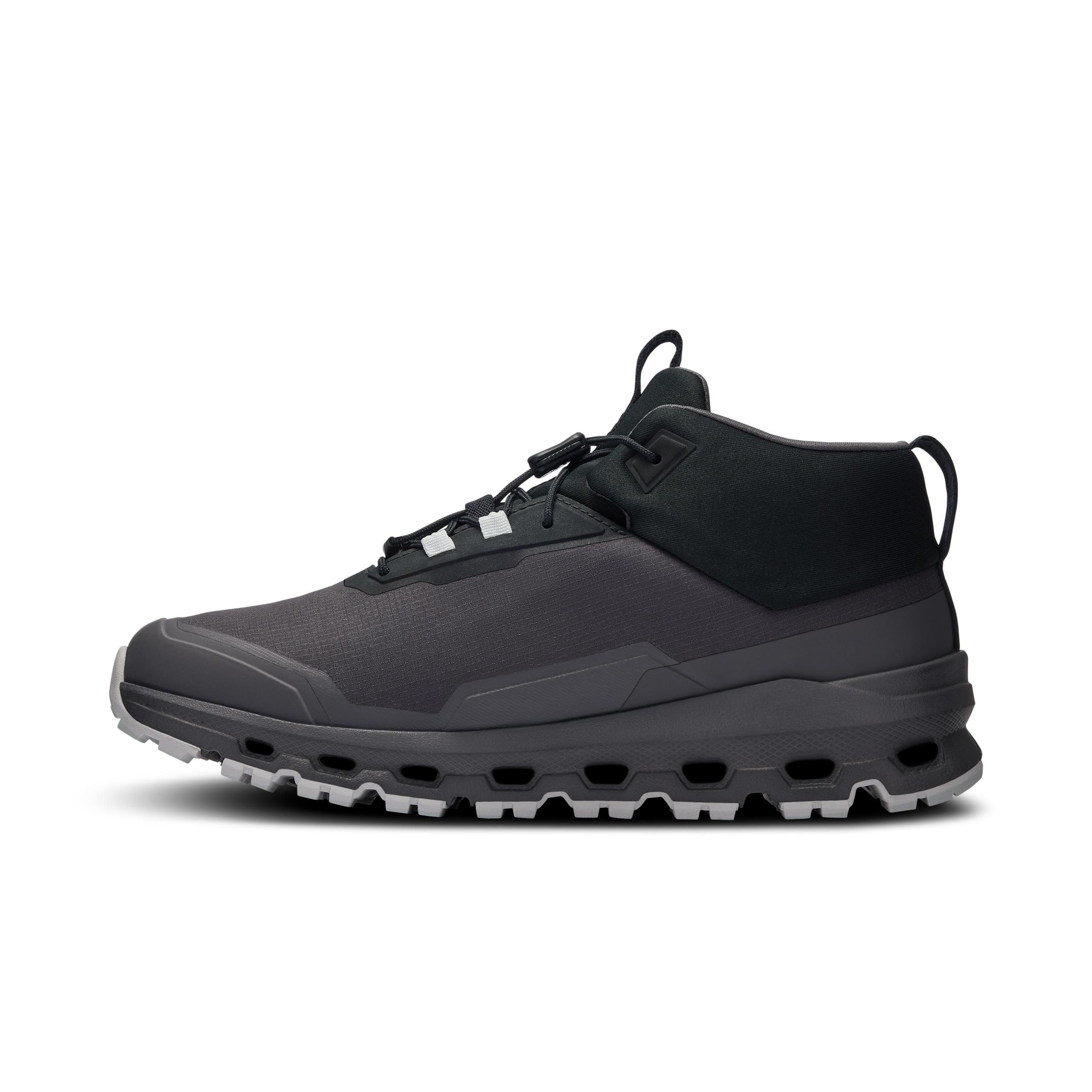 Кроссовки On Cloudhero Mid Waterproof, чёрные с графитовым — фото 4