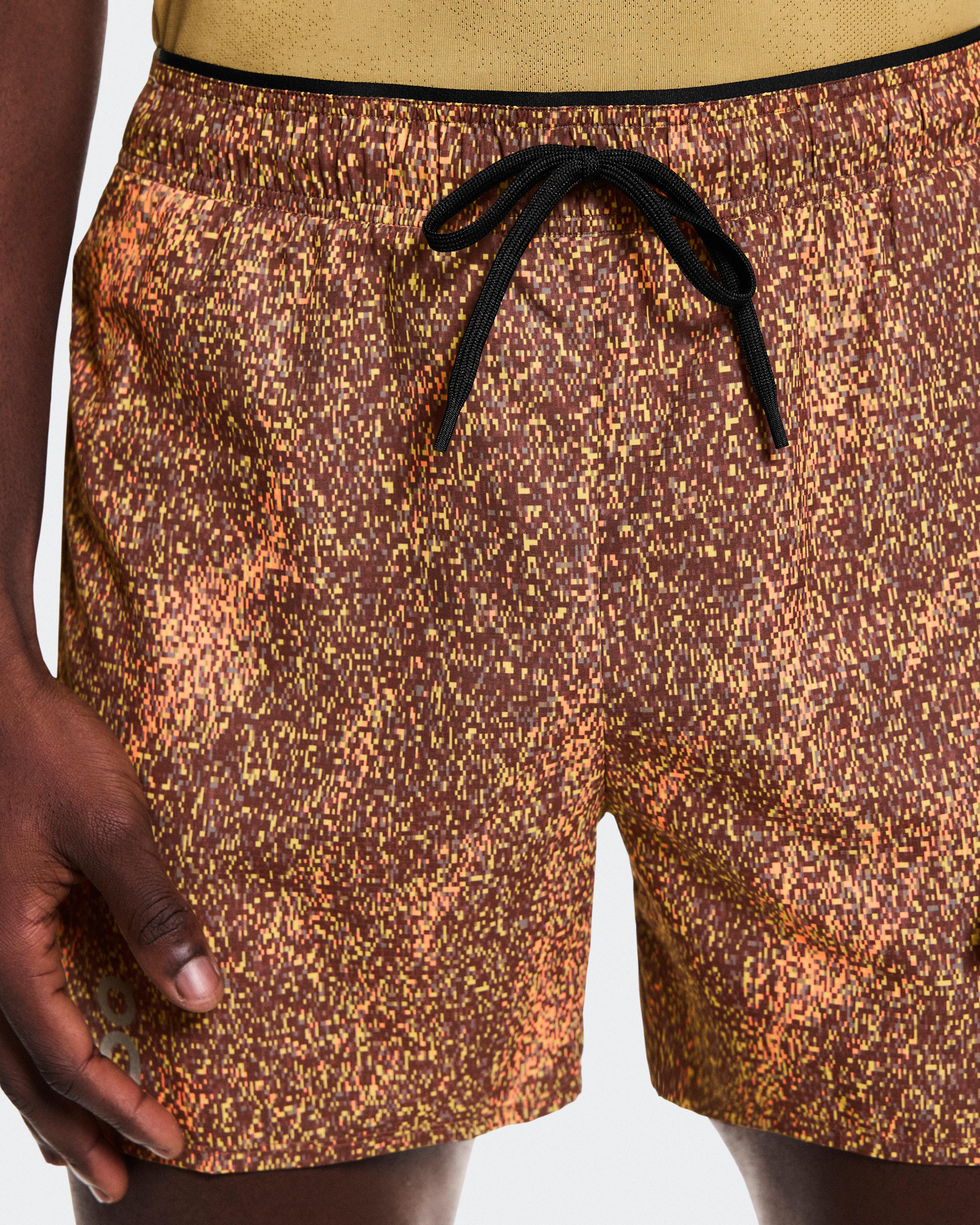 Мужские шорты On Trail Shorts, Black / Gobi — фото 4