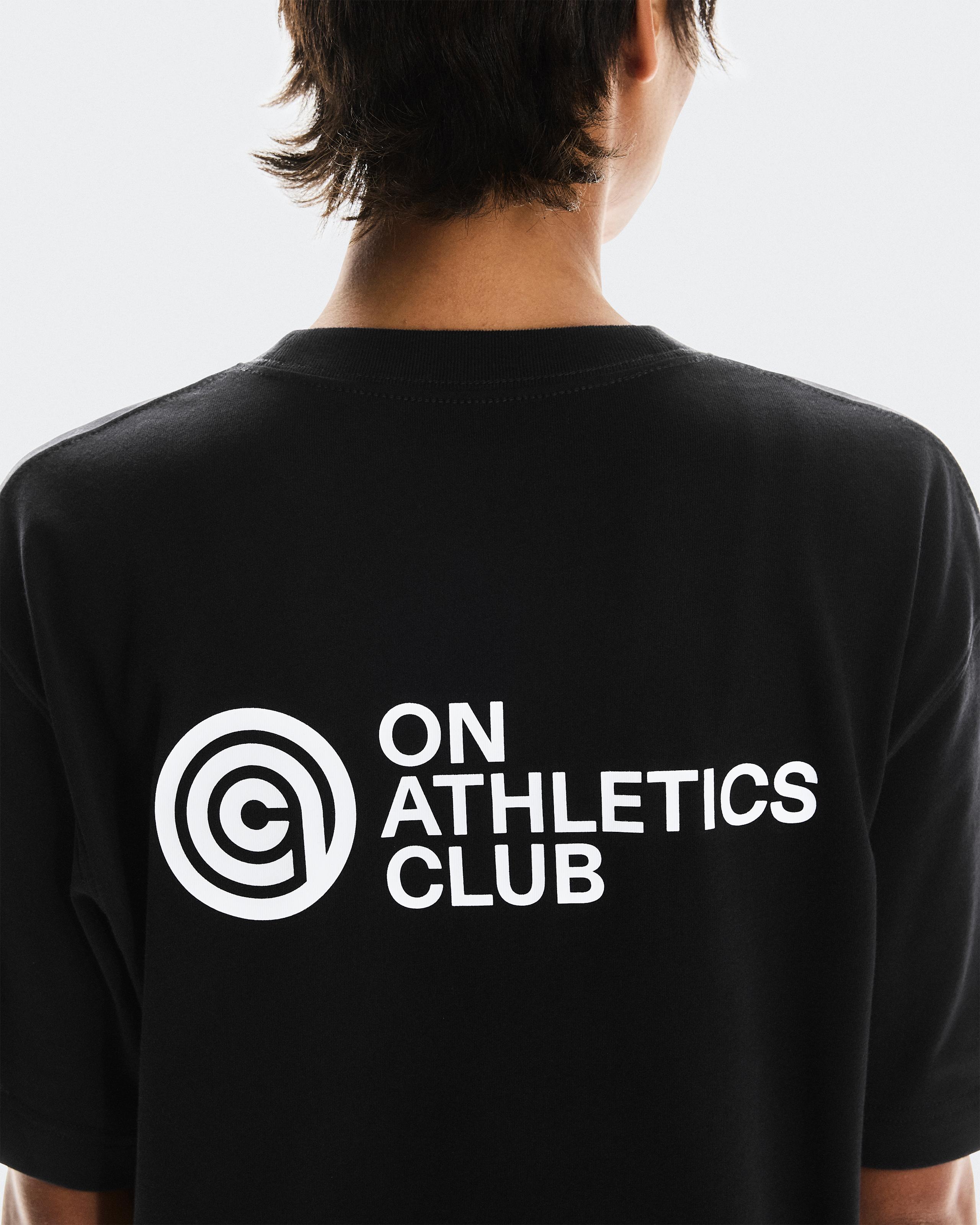 Женская футболка On Club OAC, Black — фото 5