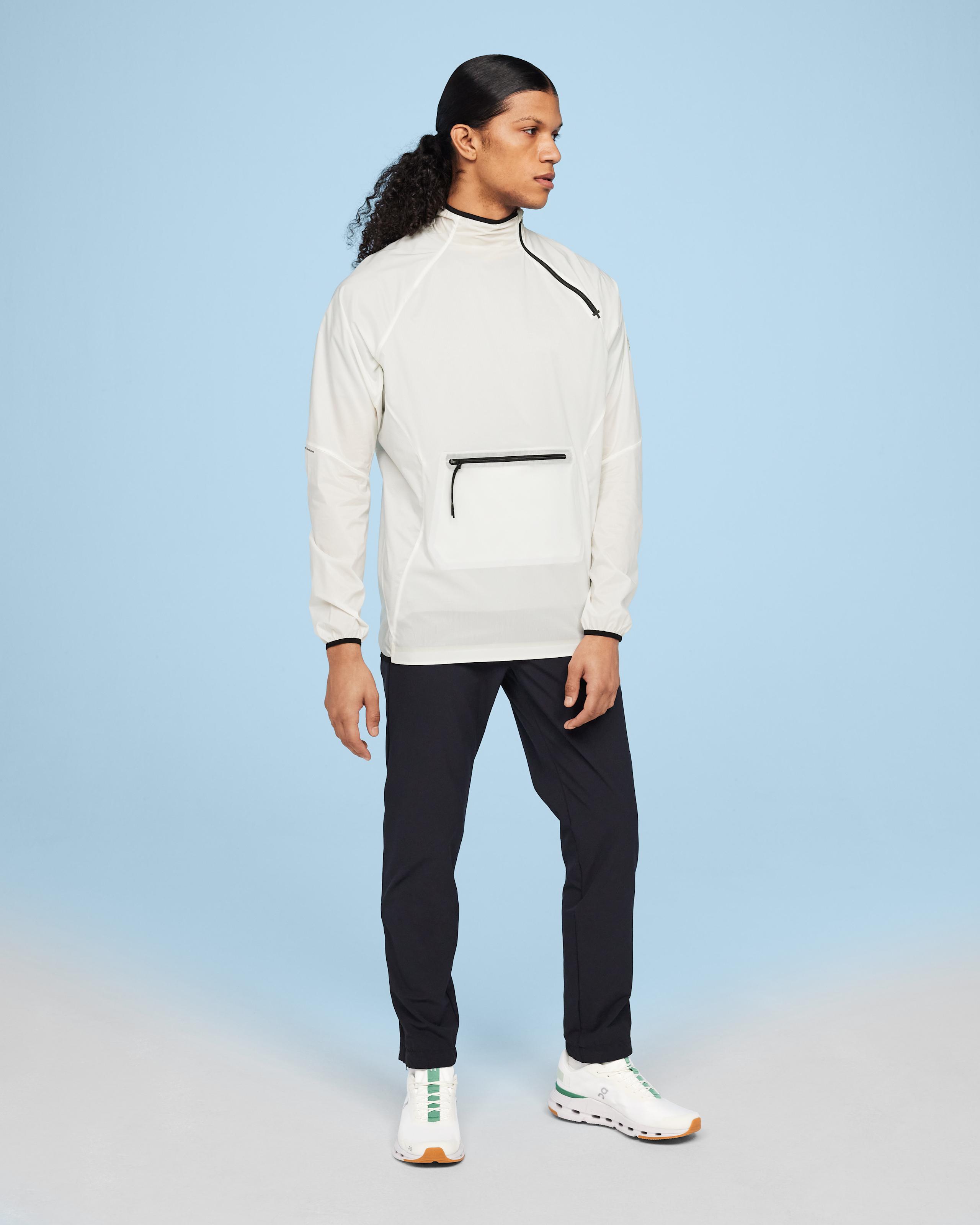 Куртка мужская On Active Jacket, цвет неокрашенный белый (Undyed-White) — фото 2