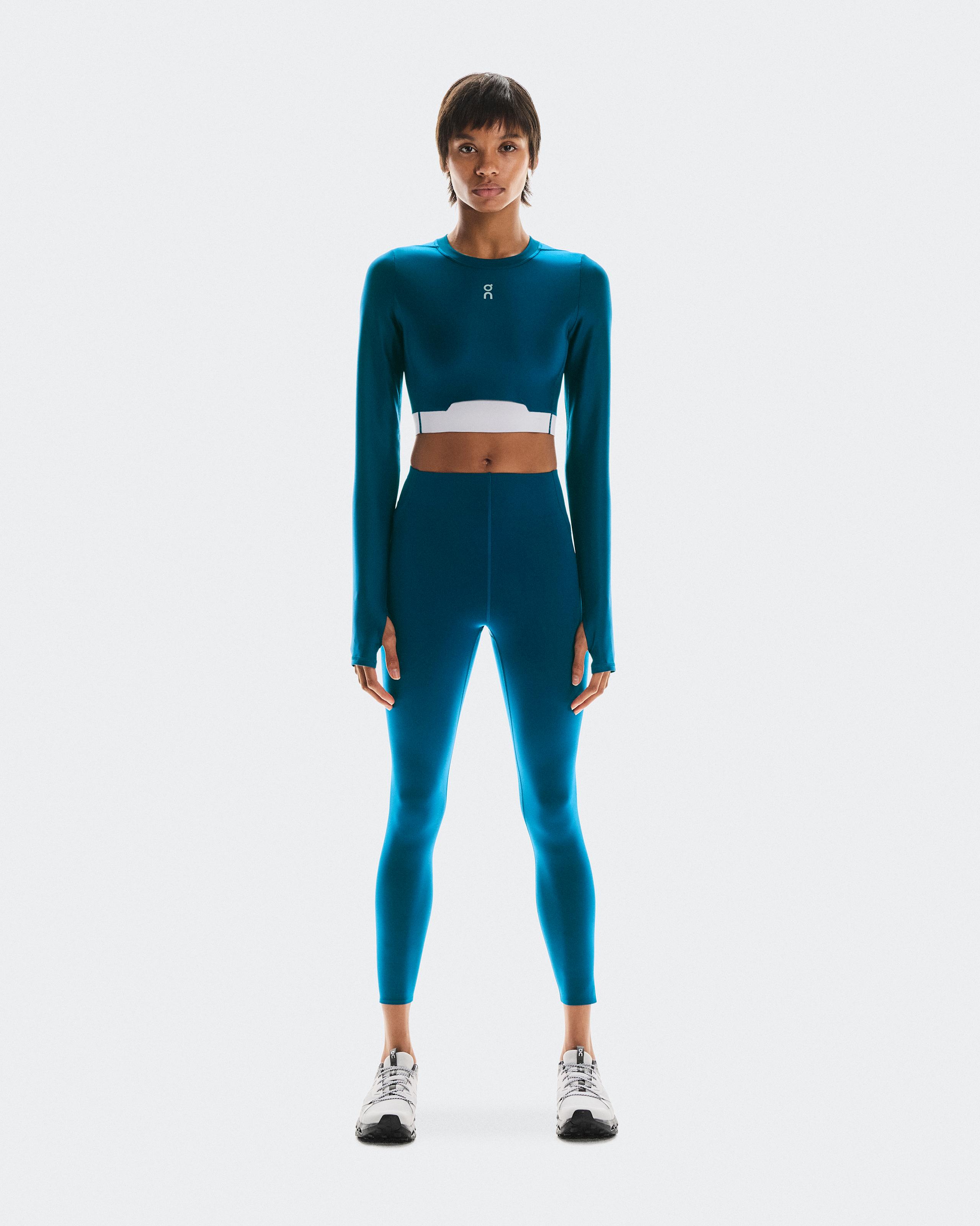 Train Long Sleeve Crop Tempest
