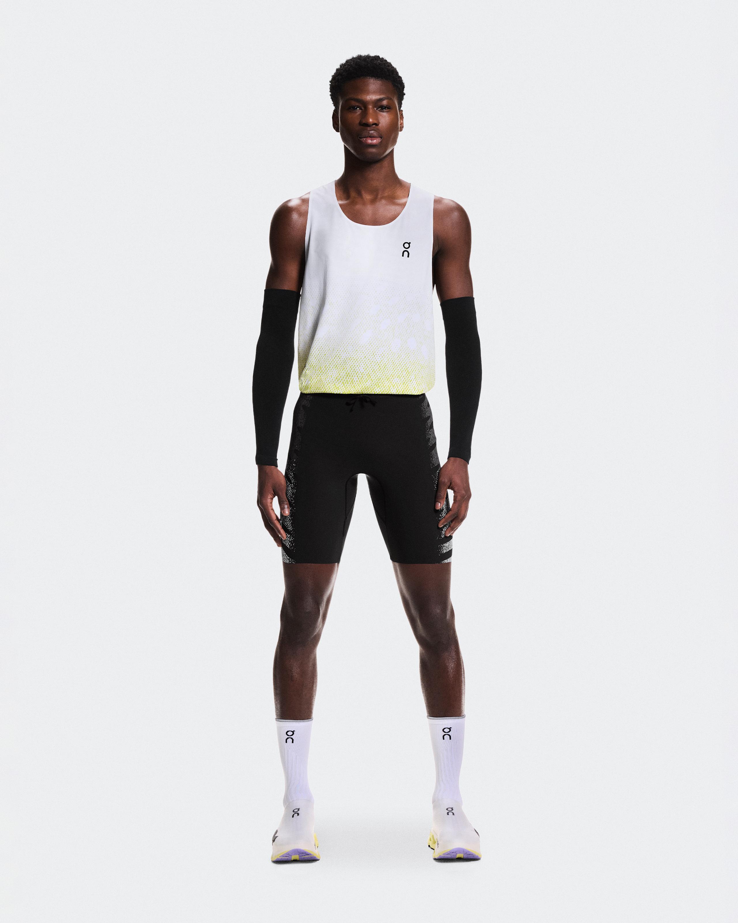 Zero Half Tights Iron | White
